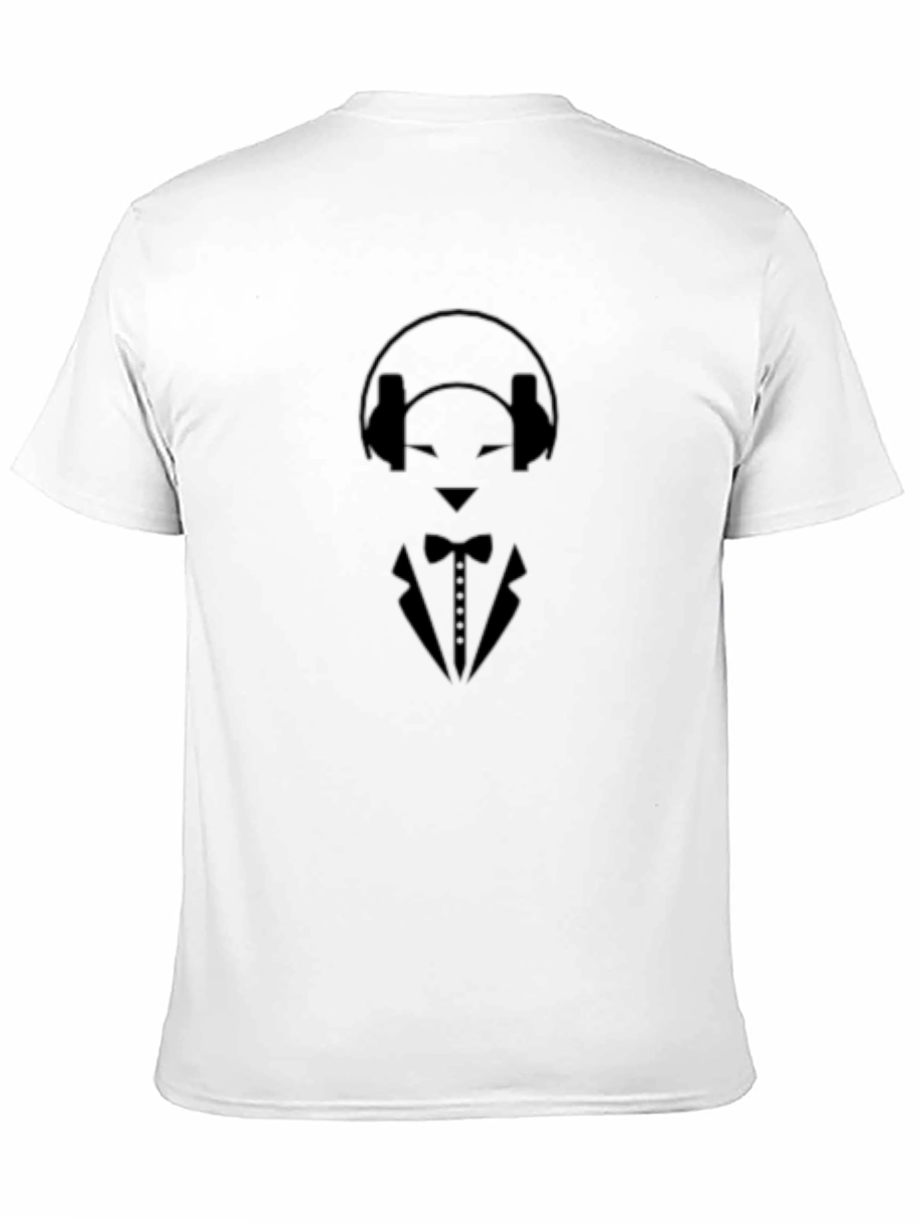 Cool Cat DJ T-Shirt - Black Music Lover Apparel