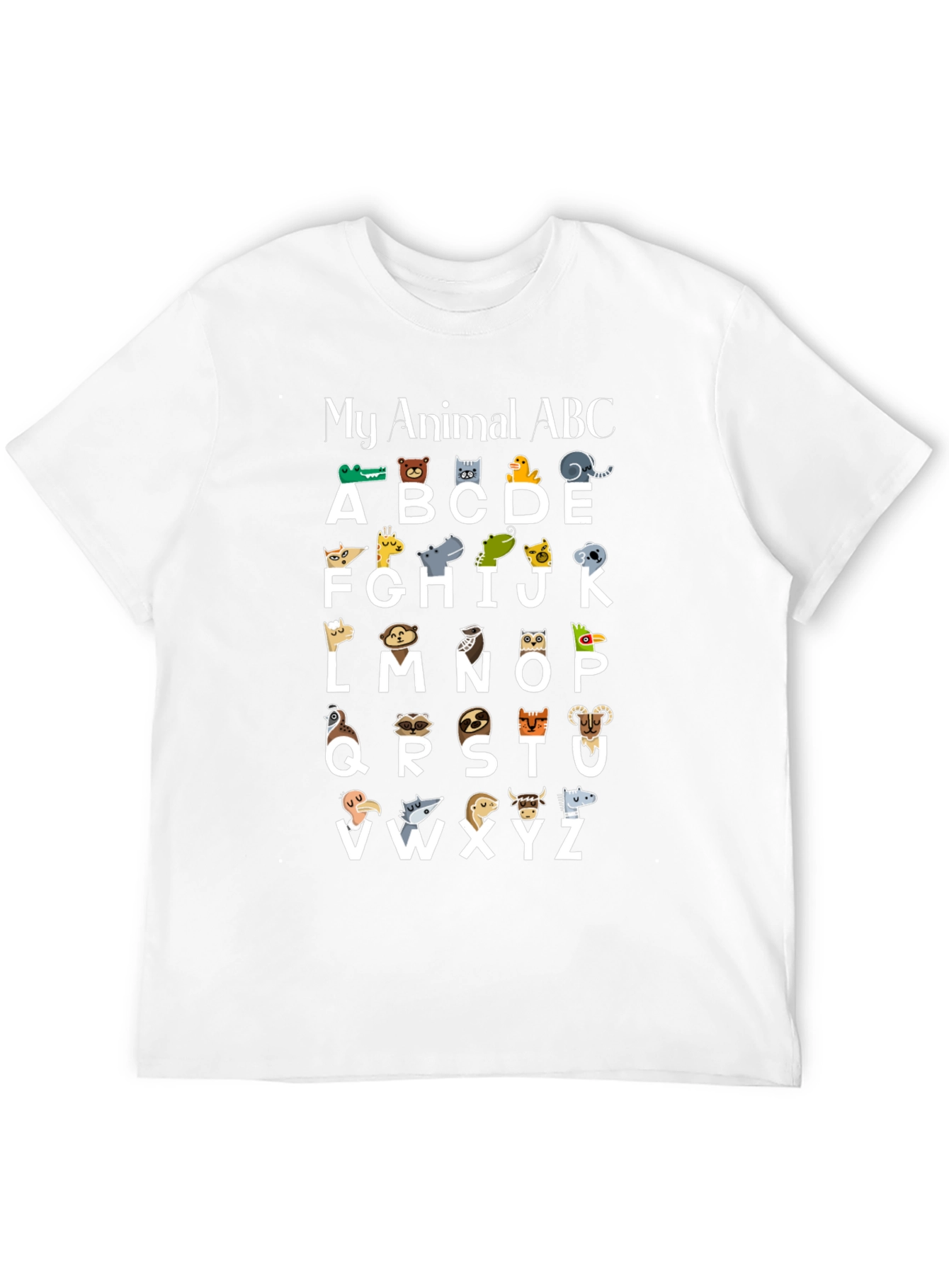 Animal ABC Graphic T-Shirt