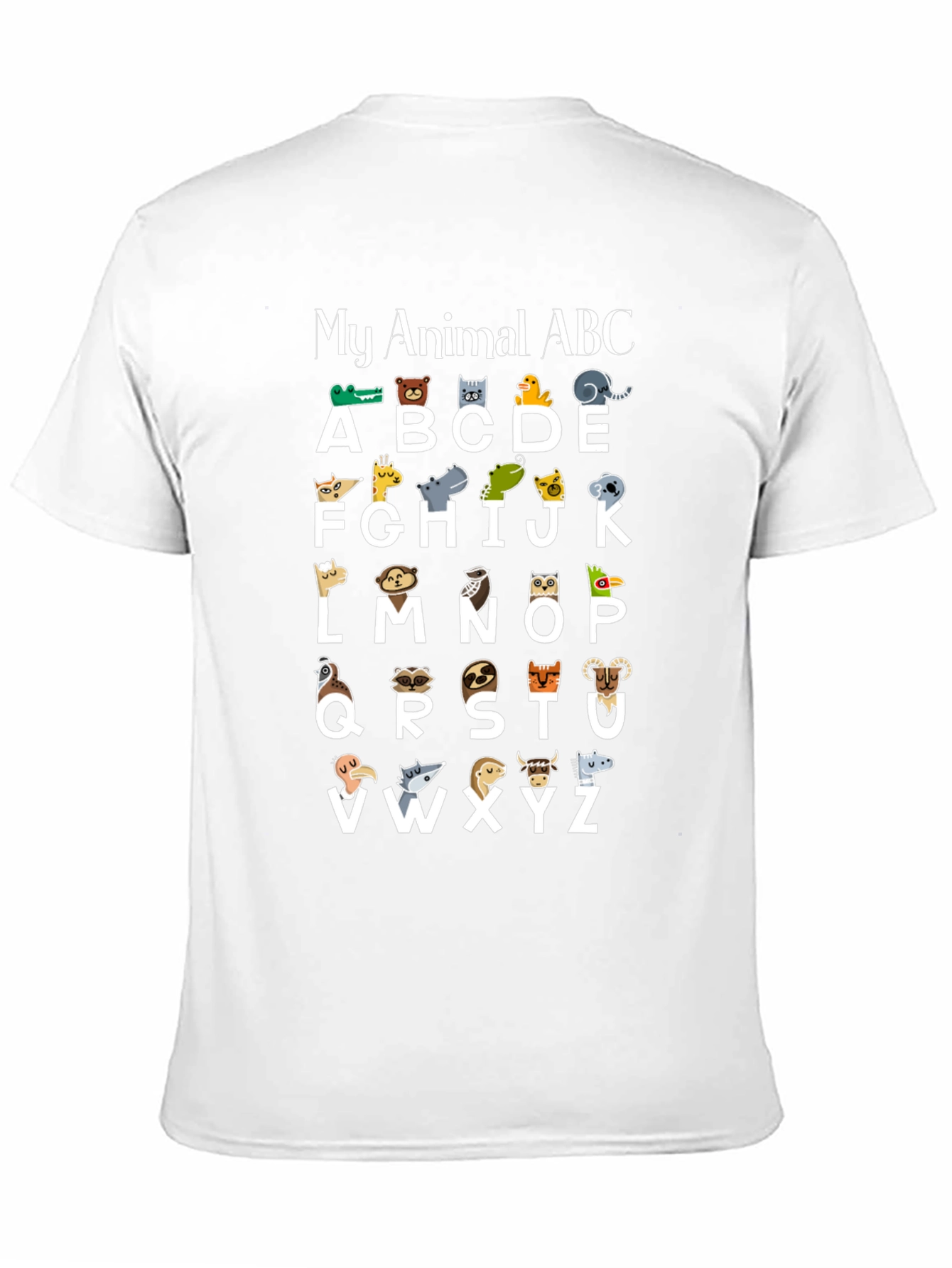 Animal ABC Graphic T-Shirt