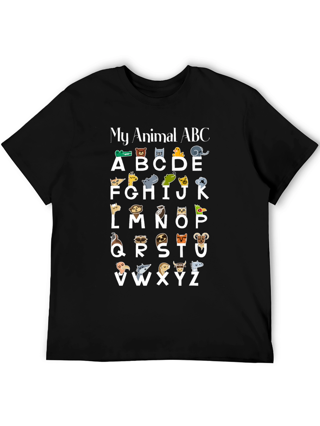 Animal ABC Graphic T-Shirt