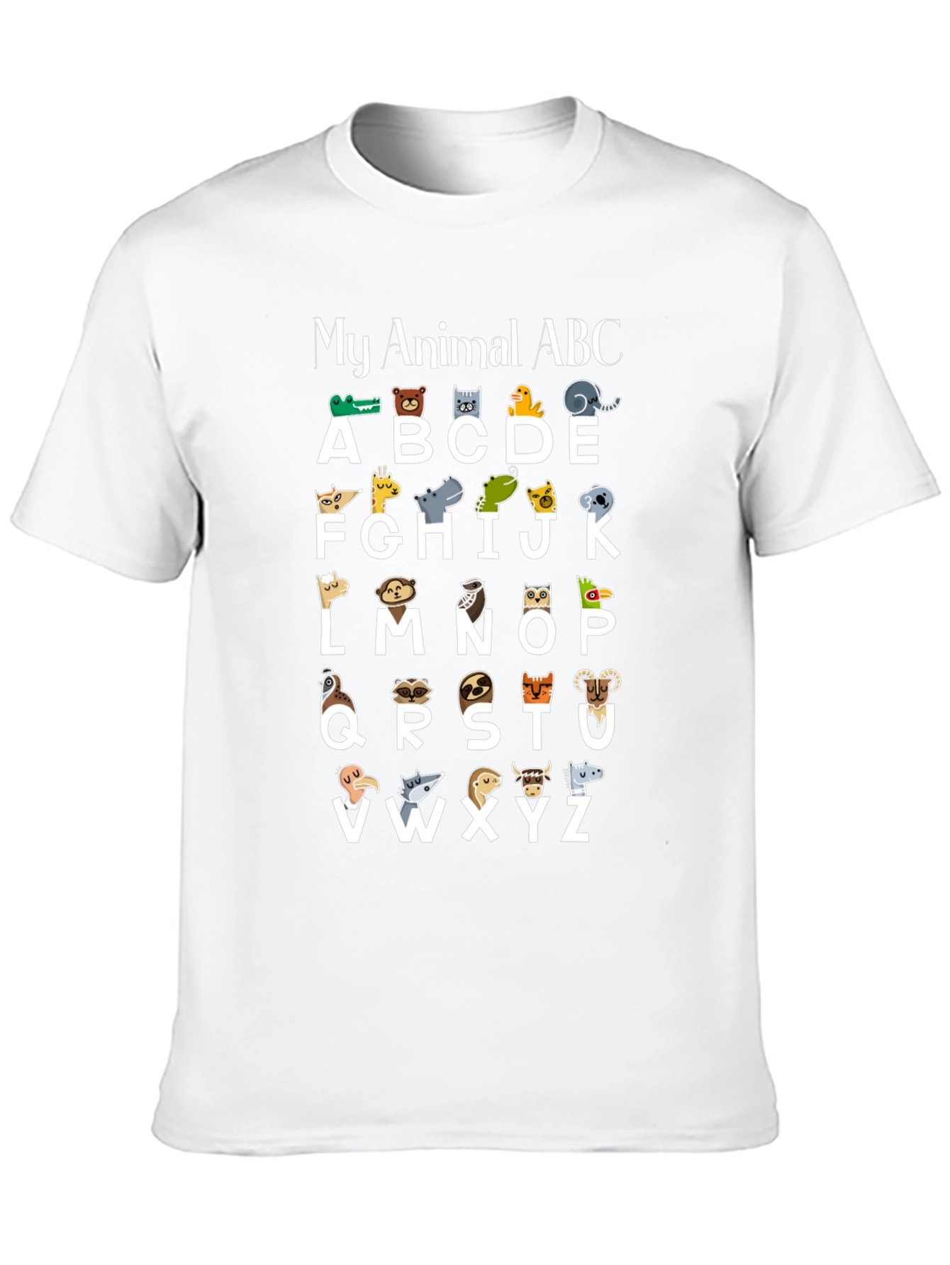 Animal ABC Graphic T-Shirt