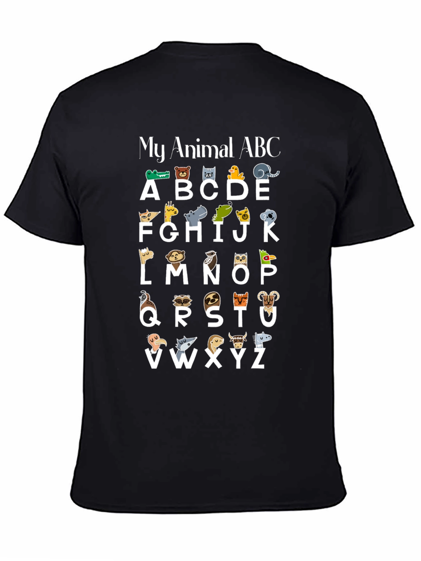 Animal ABC Graphic T-Shirt