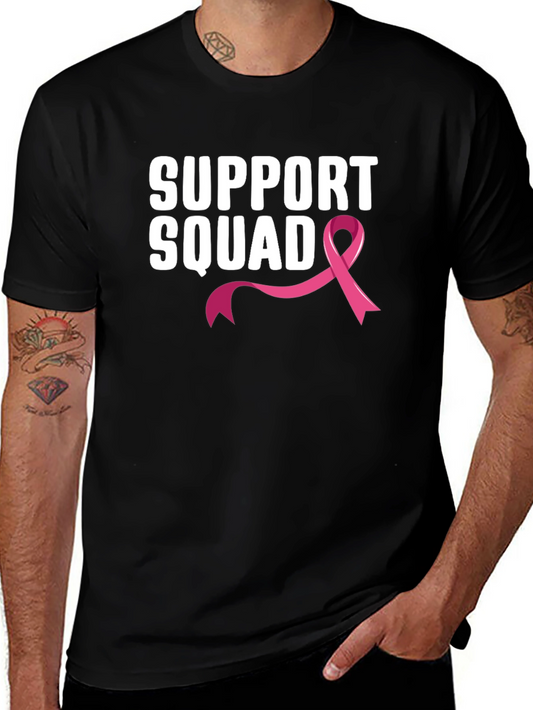 Support Squad Breast Cancer Awareness T-Shirt