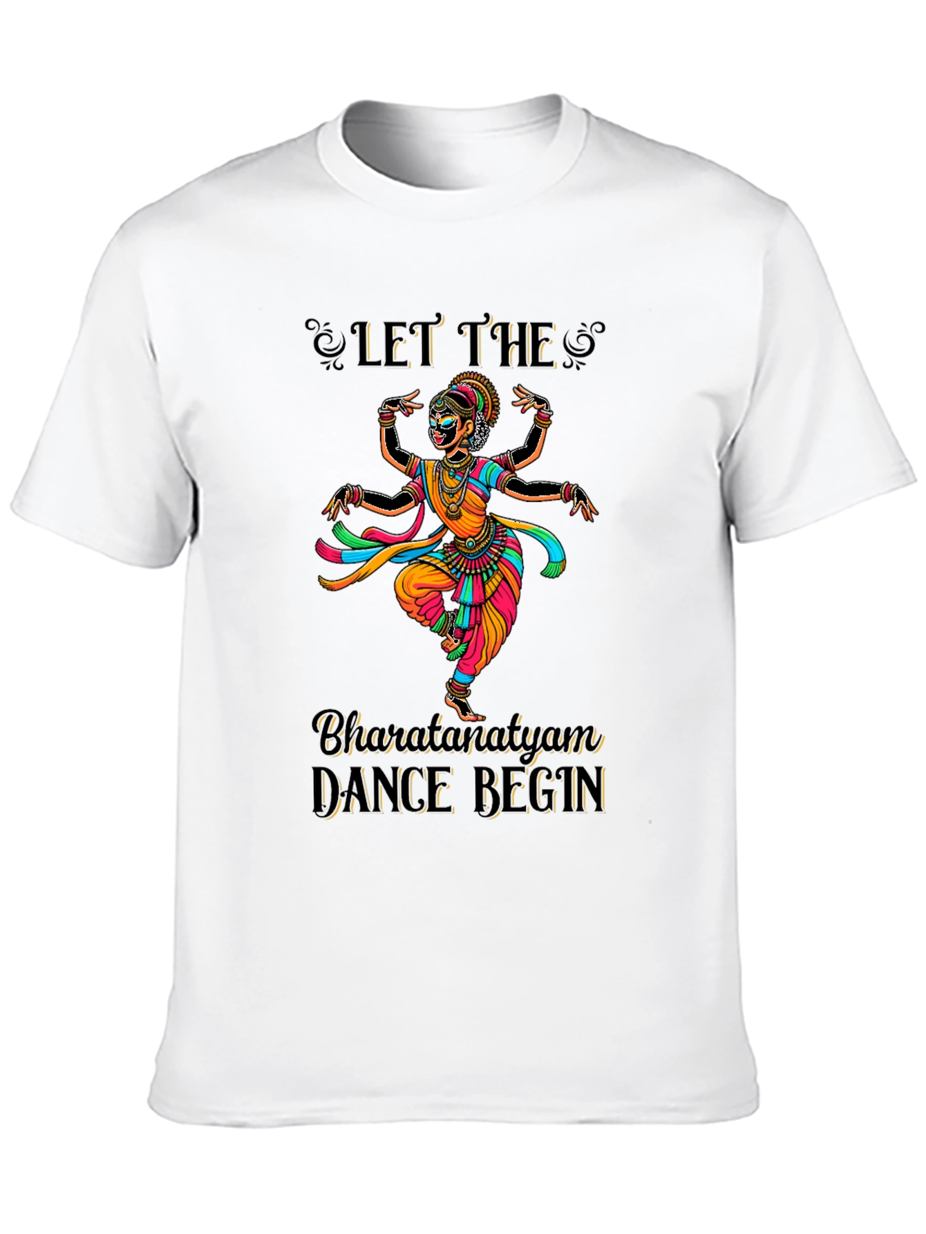 Bharatanatyam Dance Graphic Tee