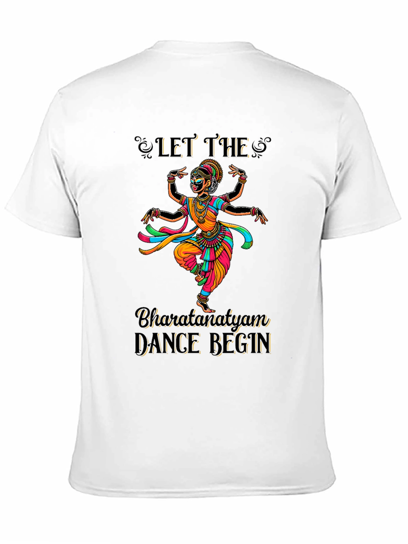 Bharatanatyam Dance Graphic Tee