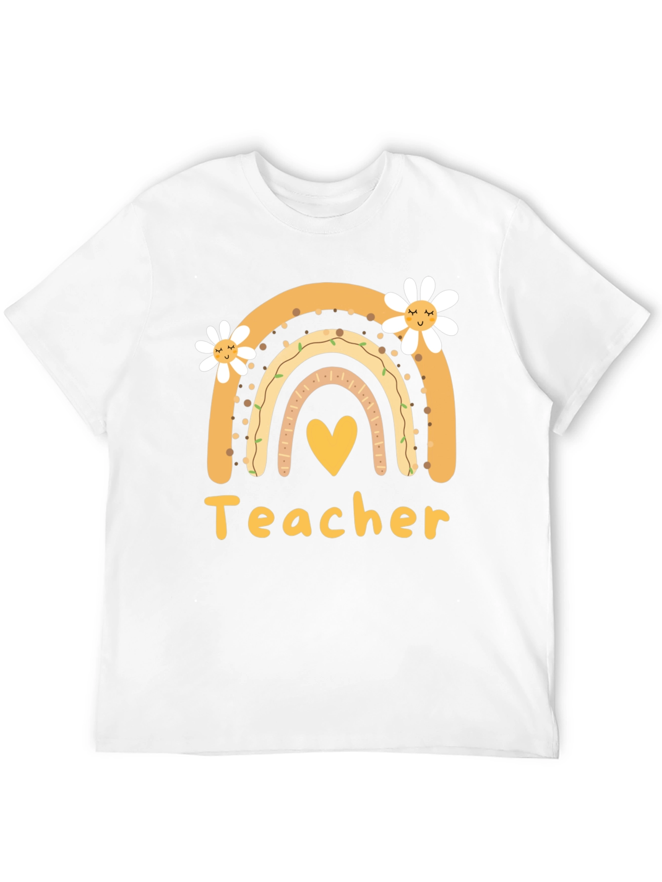 Teacher Rainbow Graphic Tee