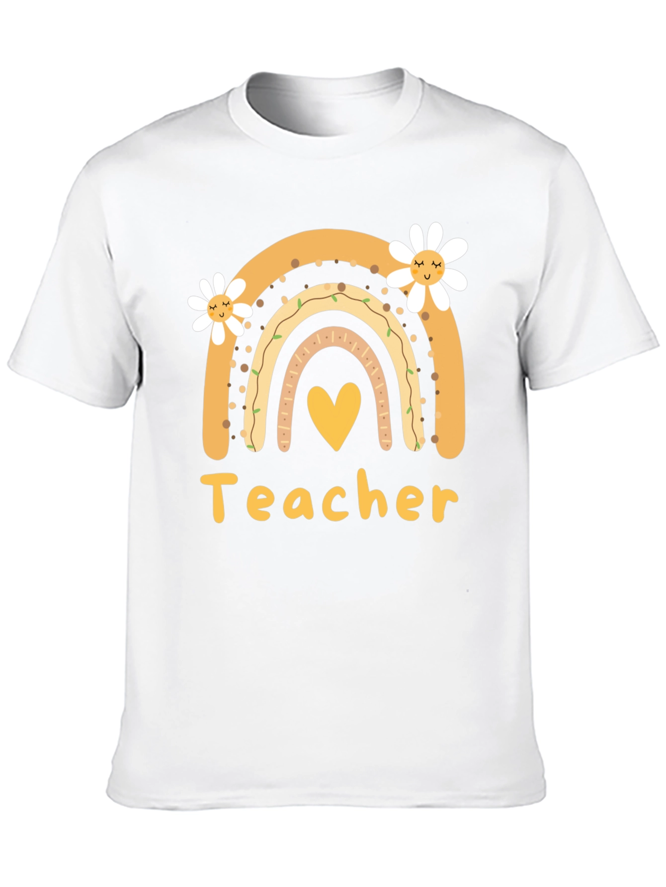 Teacher Rainbow Graphic Tee