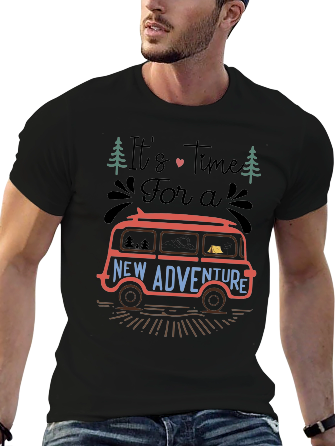 Adventure Time Tee - Camping Lover Shirt