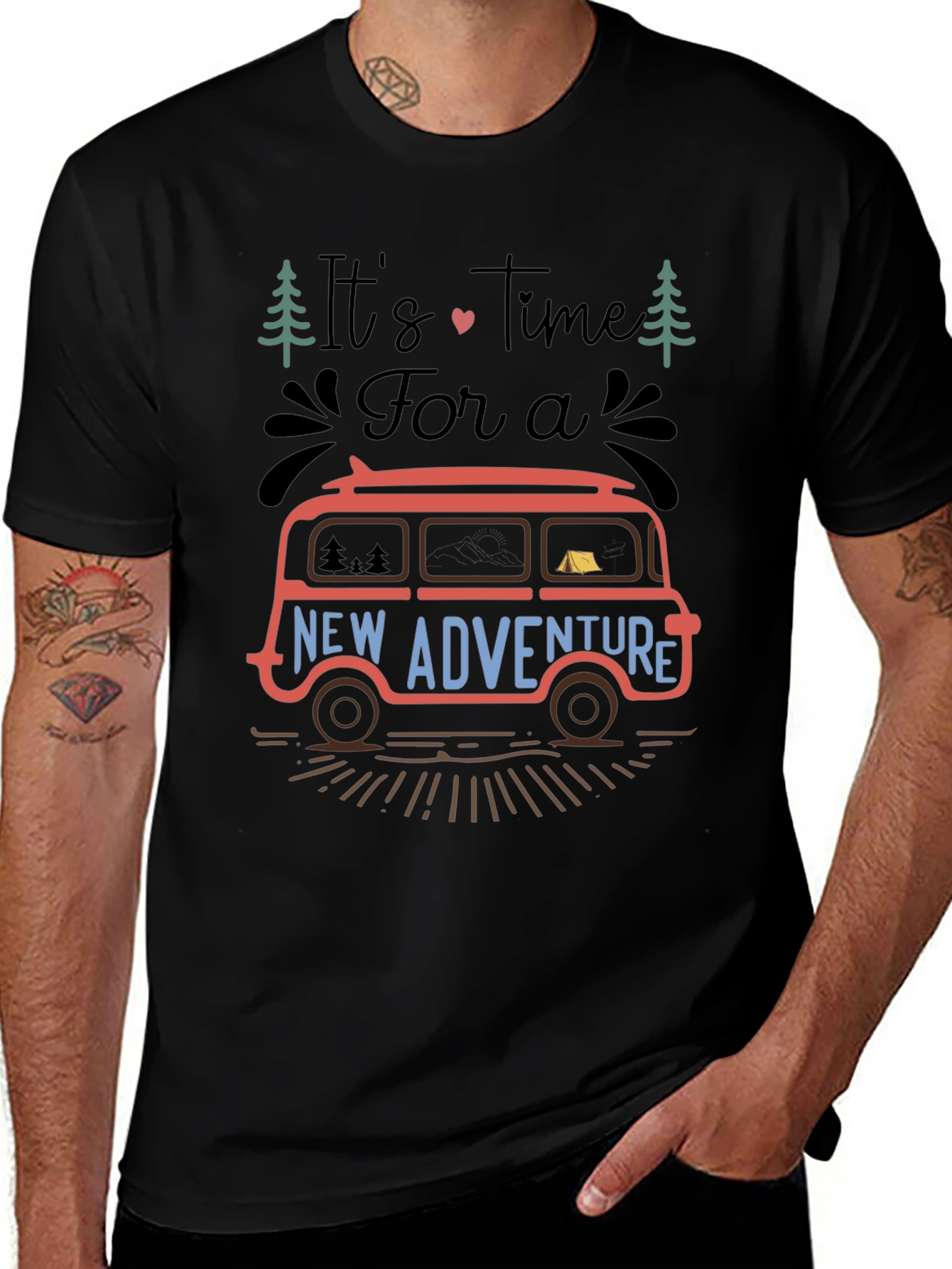 Adventure Time Tee - Camping Lover Shirt