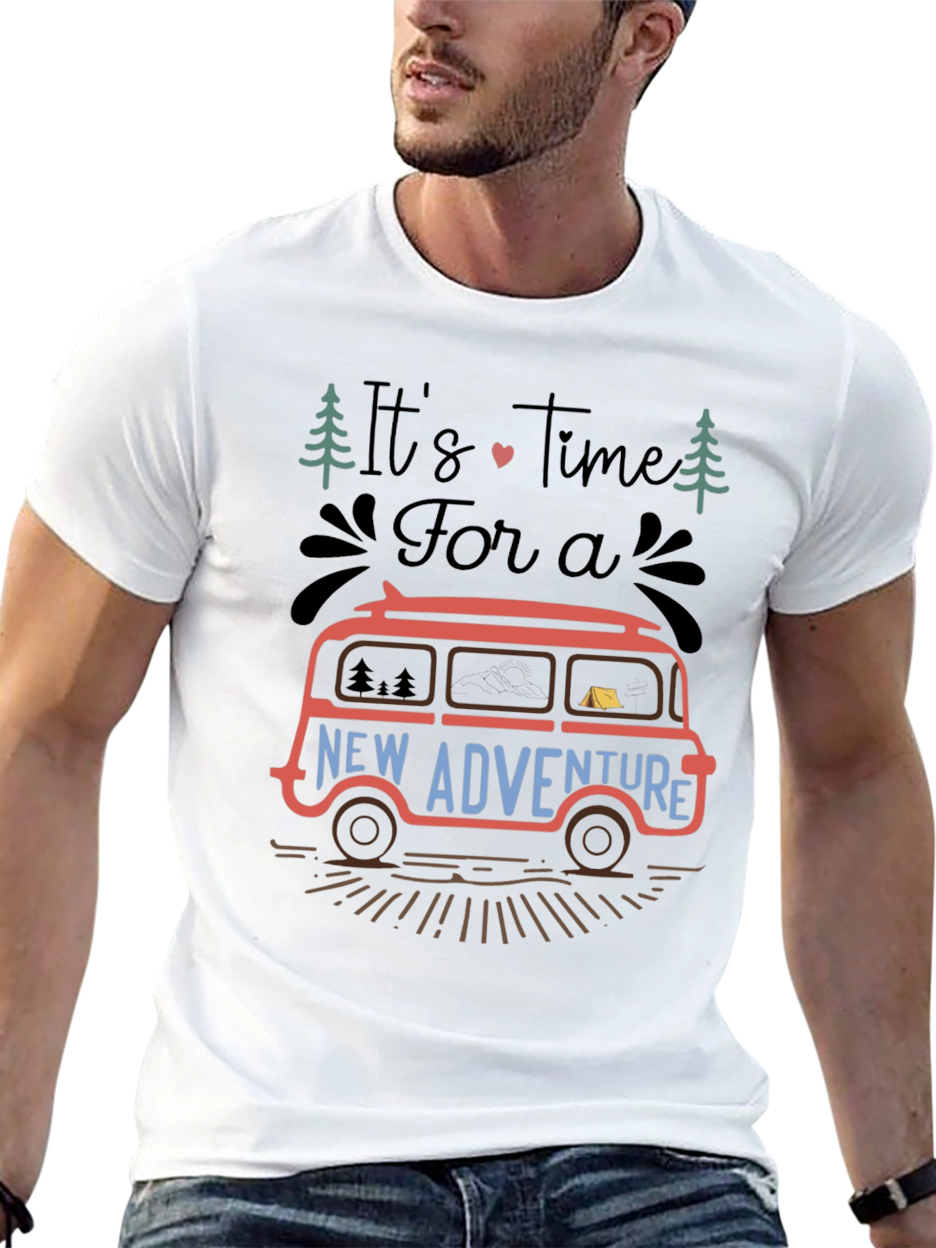 Adventure Time Tee - Camping Lover Shirt