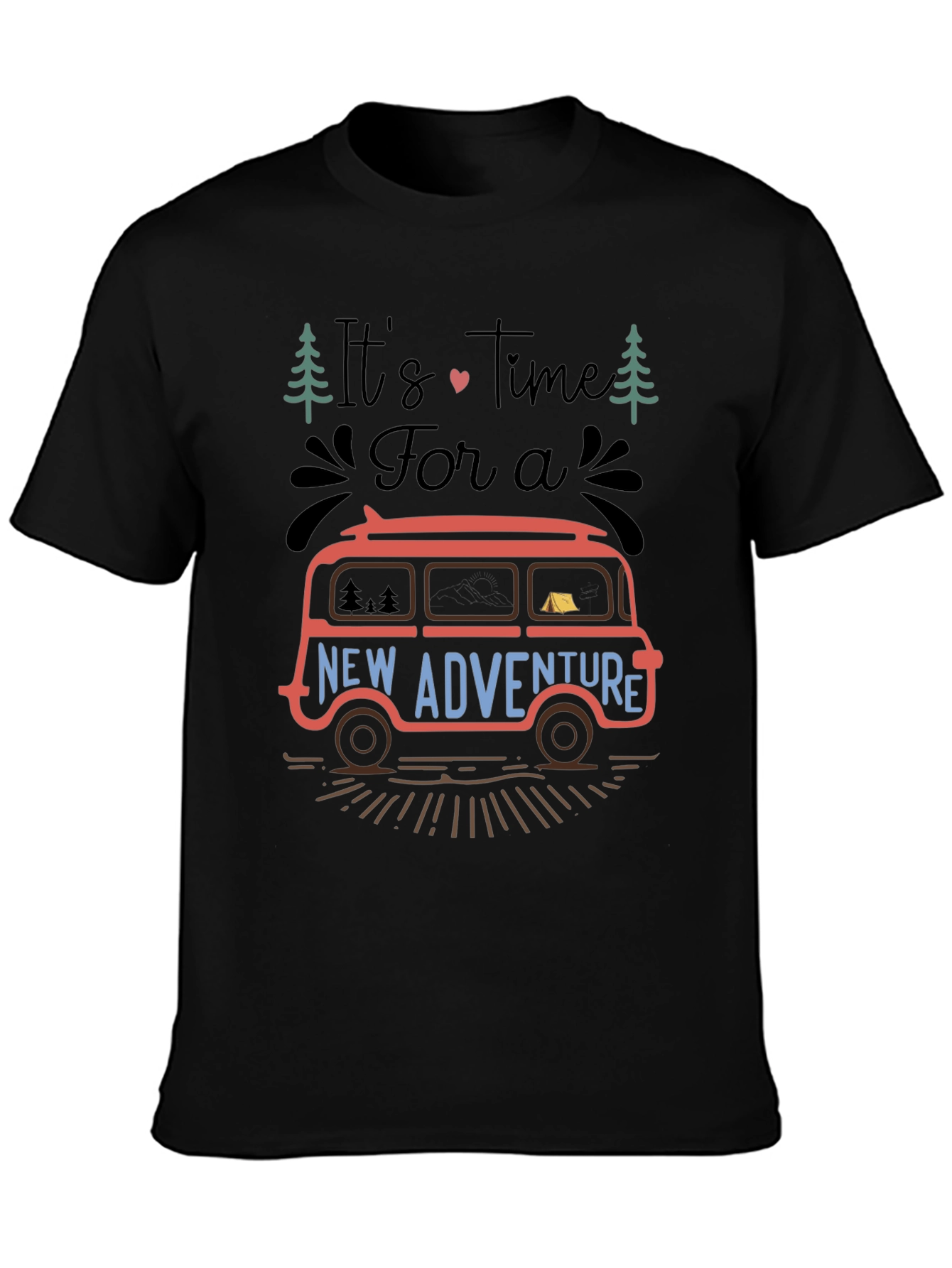 Adventure Time Tee - Camping Lover Shirt
