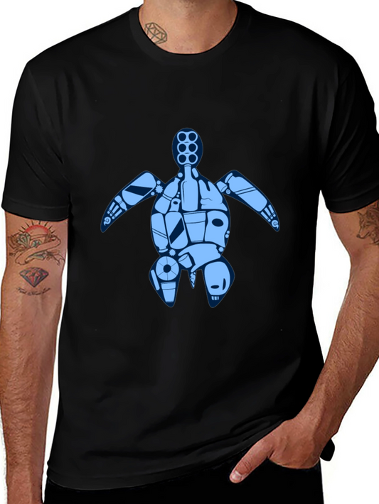 Black Turtle Graphic T-Shirt