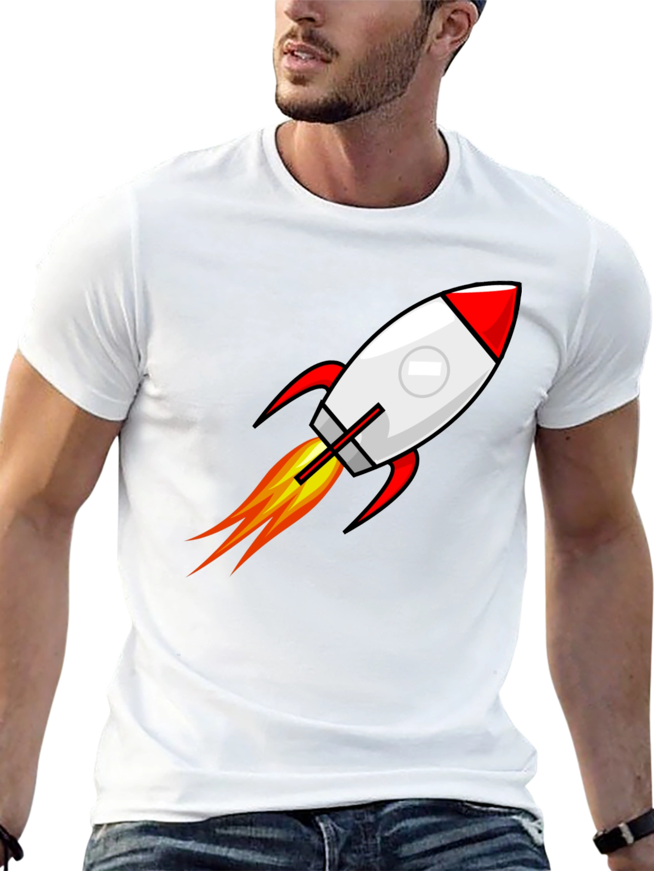 Rocket Launch T-Shirt - Blast Off in Style!