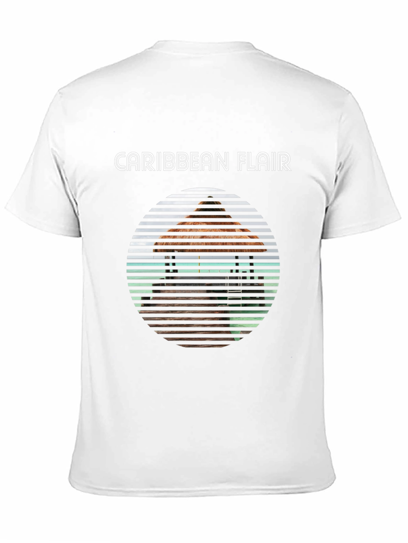Caribbean Flair Graphic T-Shirt