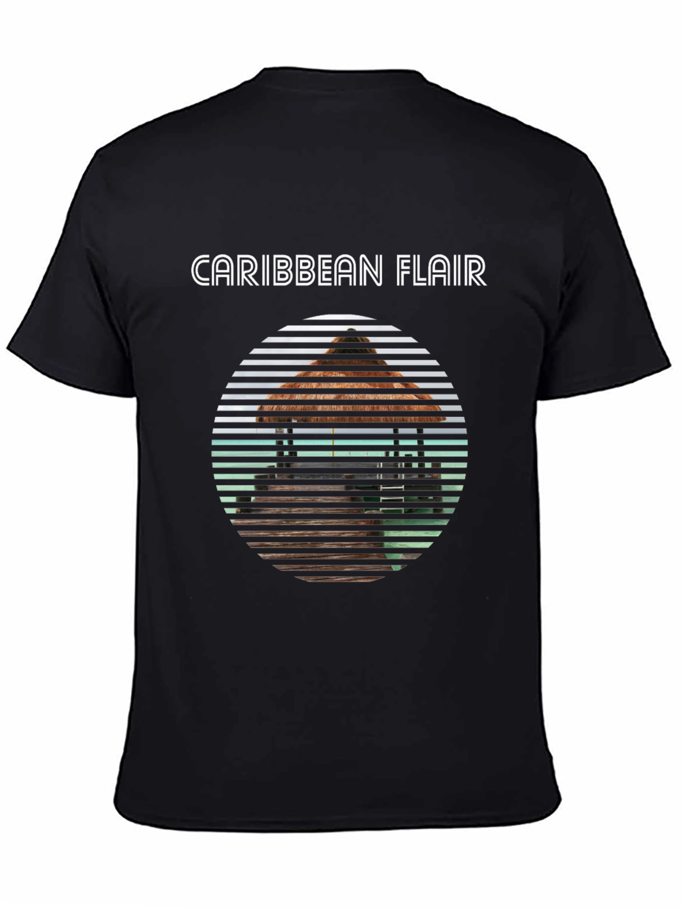 Caribbean Flair Graphic T-Shirt