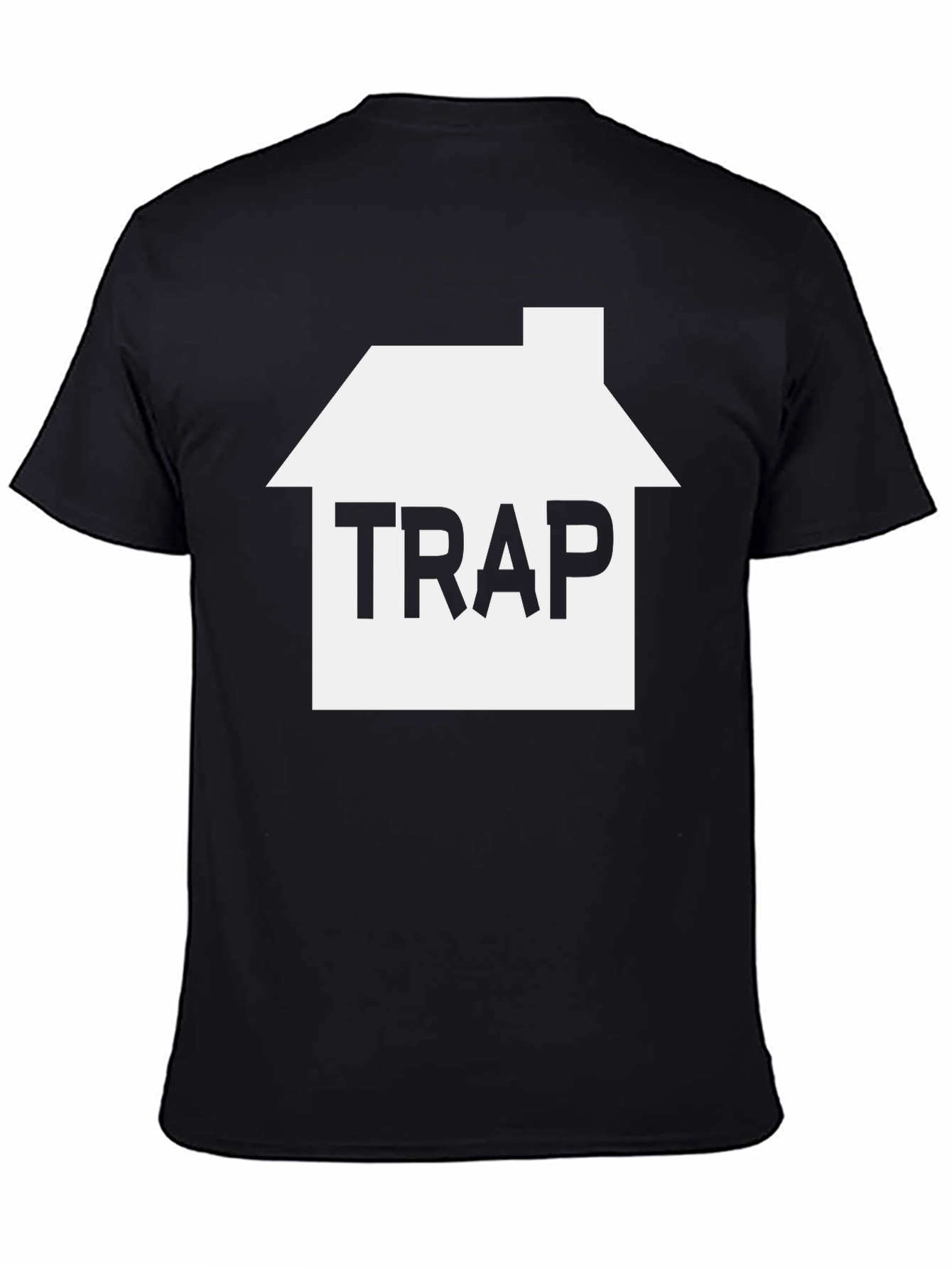 TRAP House Graphic Tee - Mens Black T-Shirt