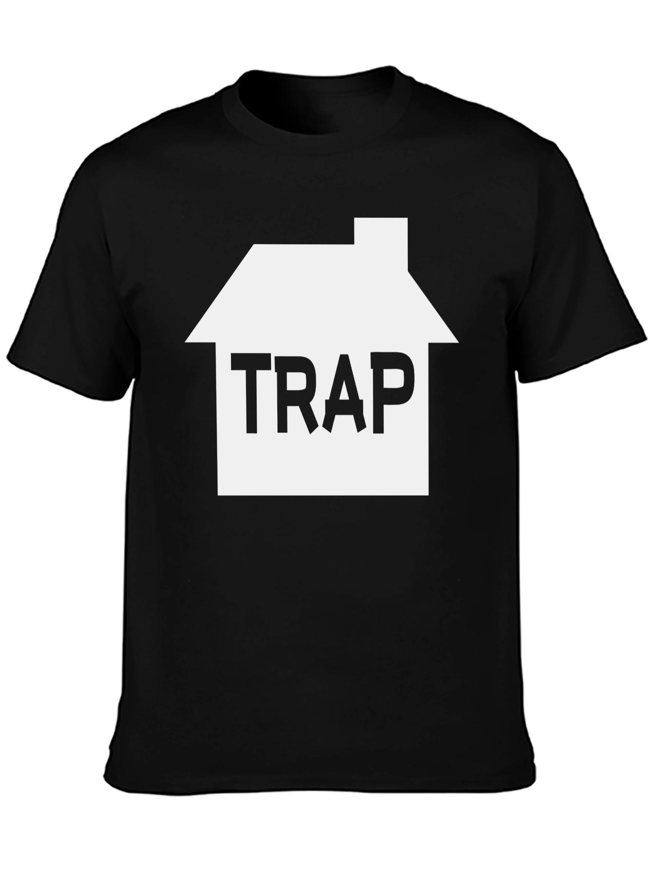 TRAP House Graphic Tee - Mens Black T-Shirt