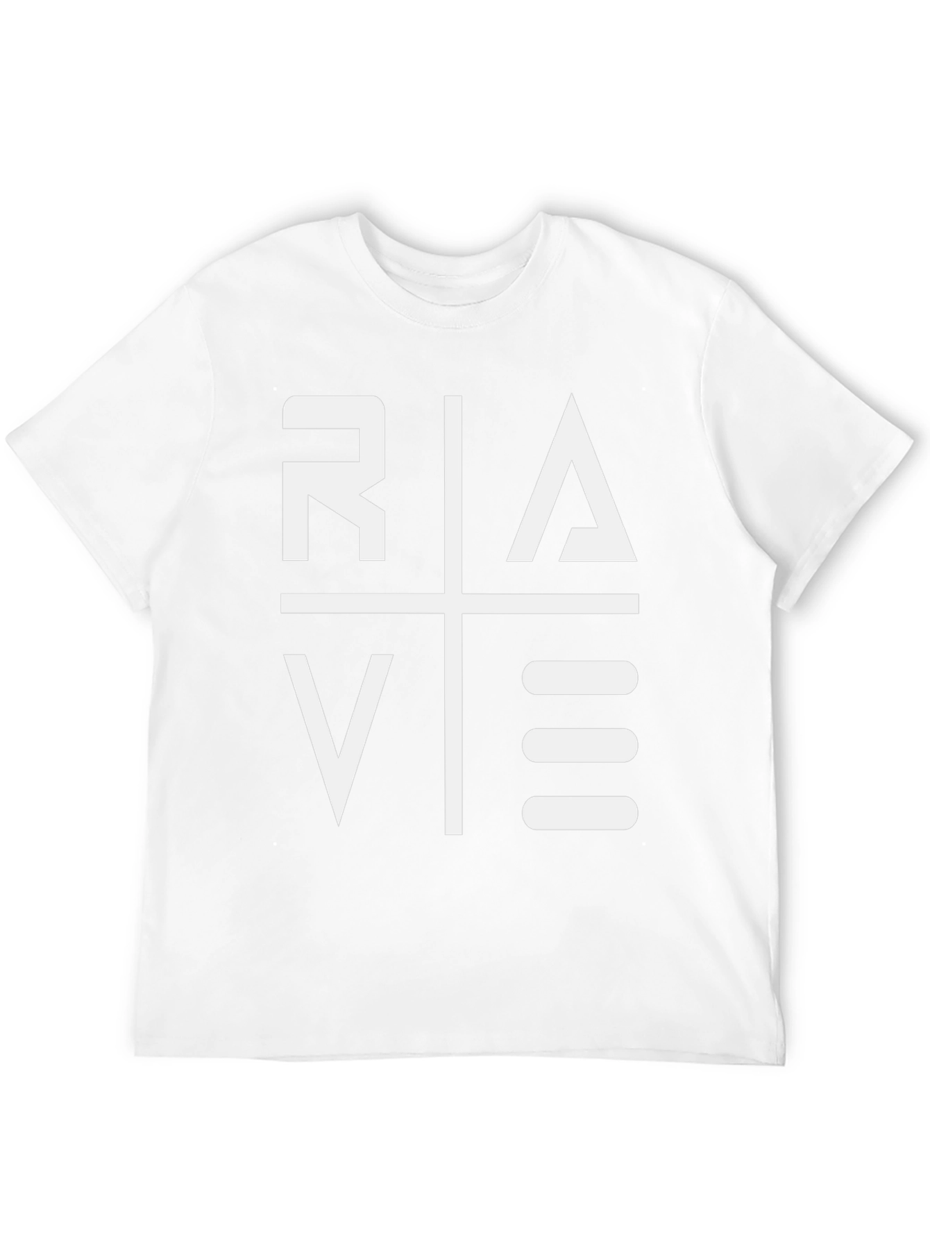 Rave Graphic Tee - Bold Style Black T-Shirt