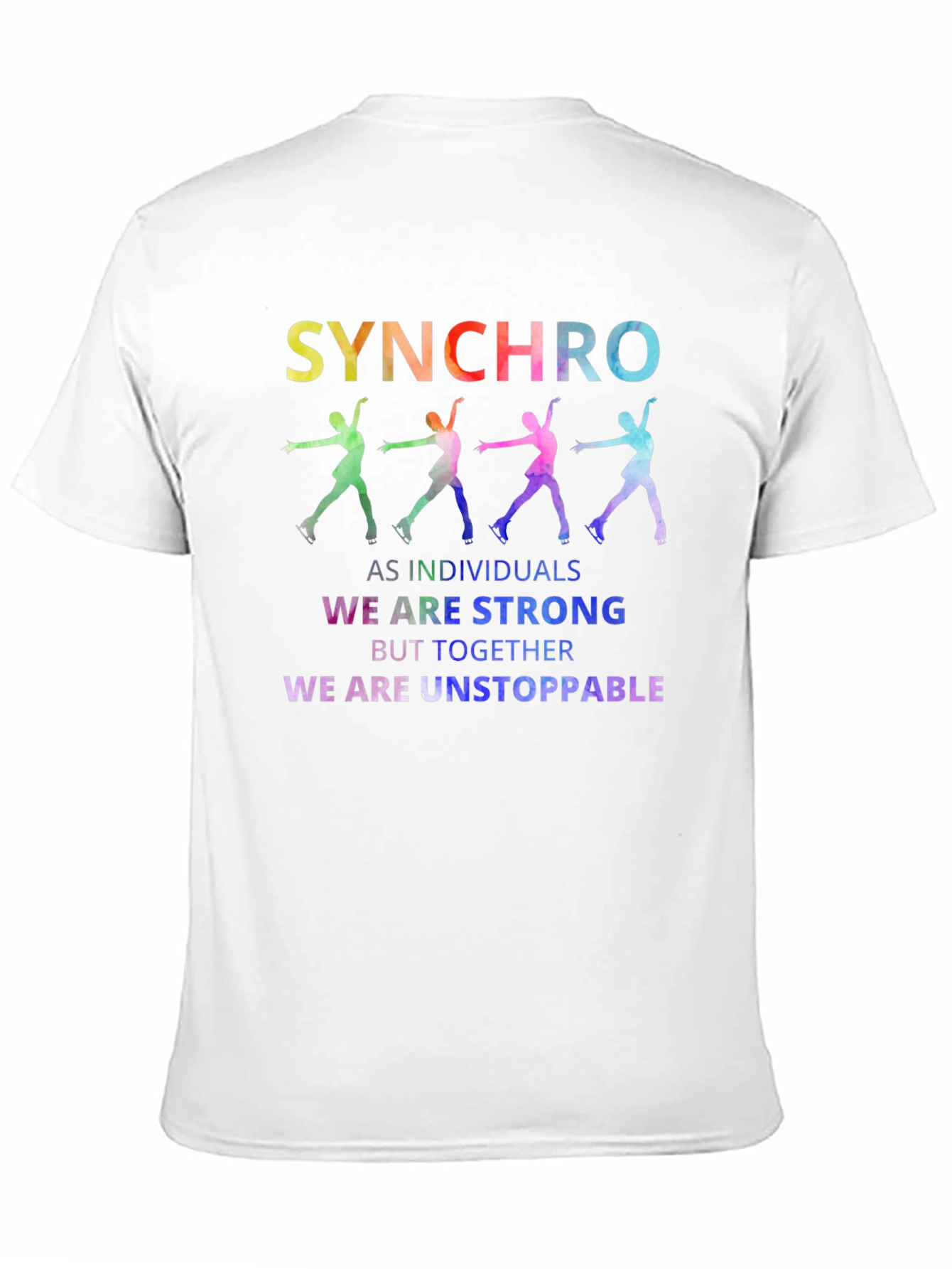Synchro Ice Skating Team Shirt - Strong & Unstoppable