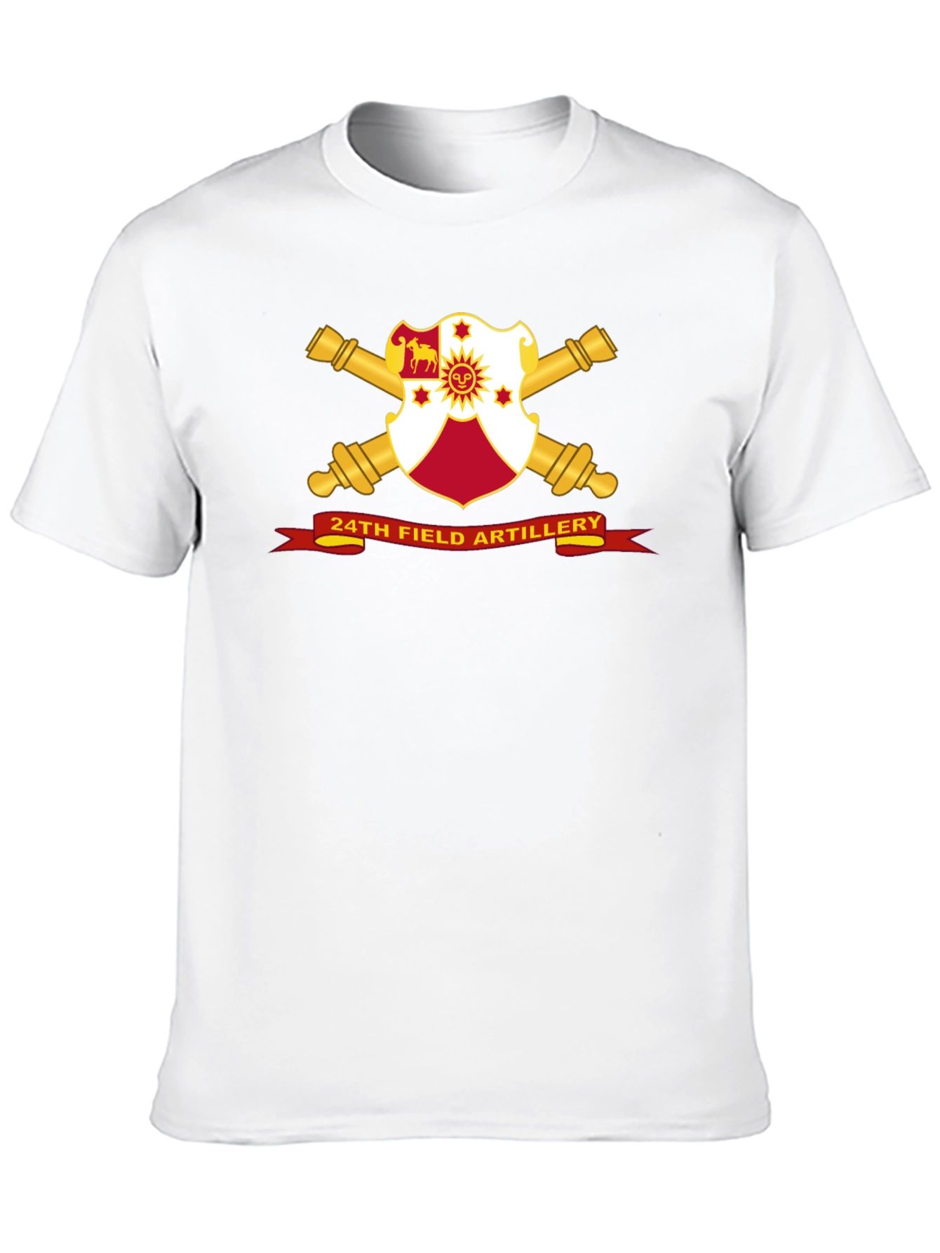 24th Field Artillery T-Shirt: Military Pride Tee