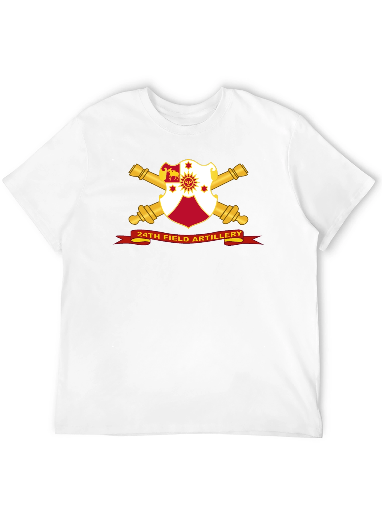 24th Field Artillery T-Shirt: Military Pride Tee