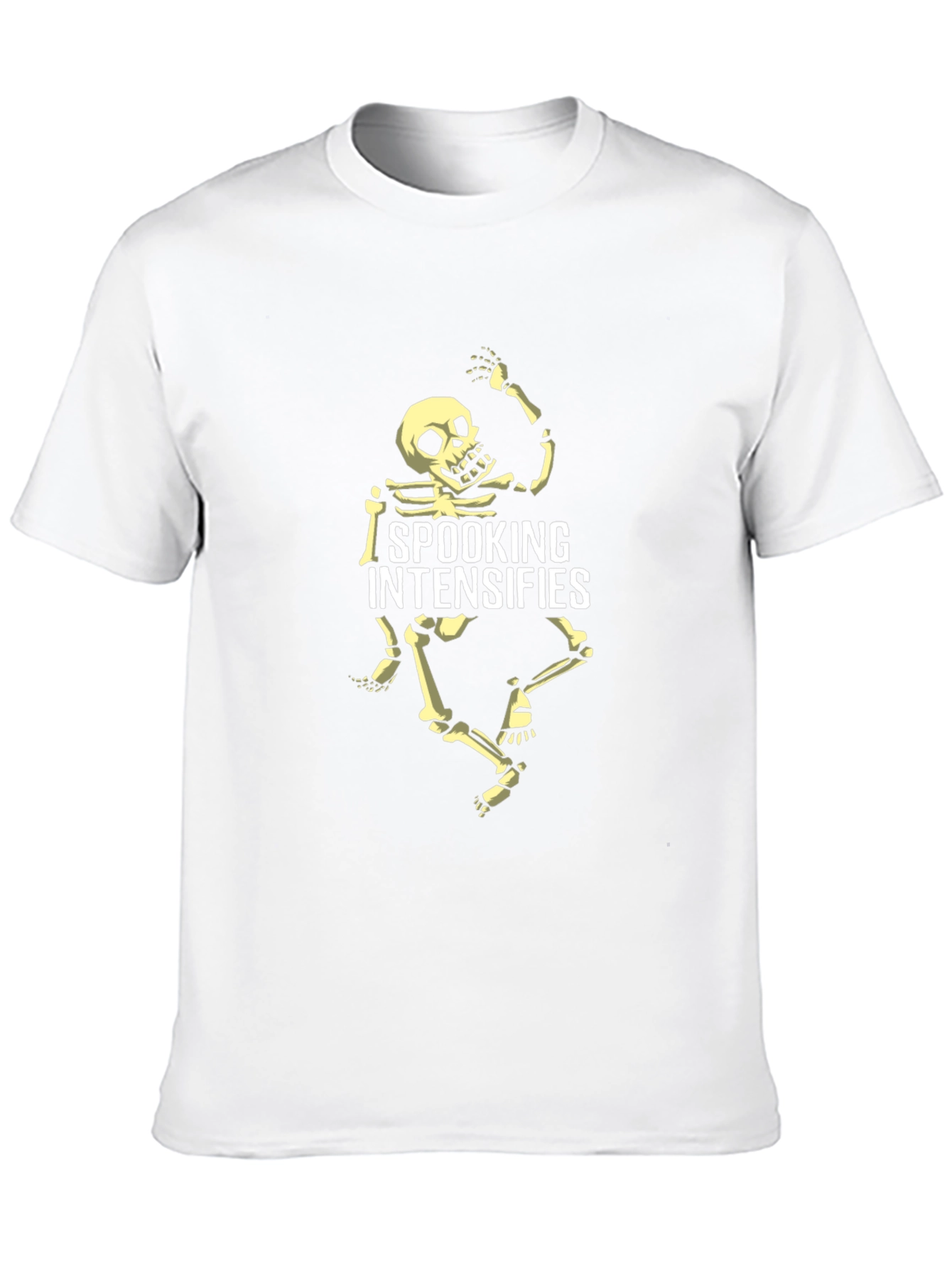 Spooking Intensifies Skeleton Graphic Tee