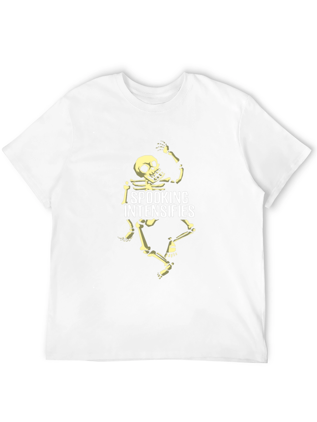 Spooking Intensifies Skeleton Graphic Tee
