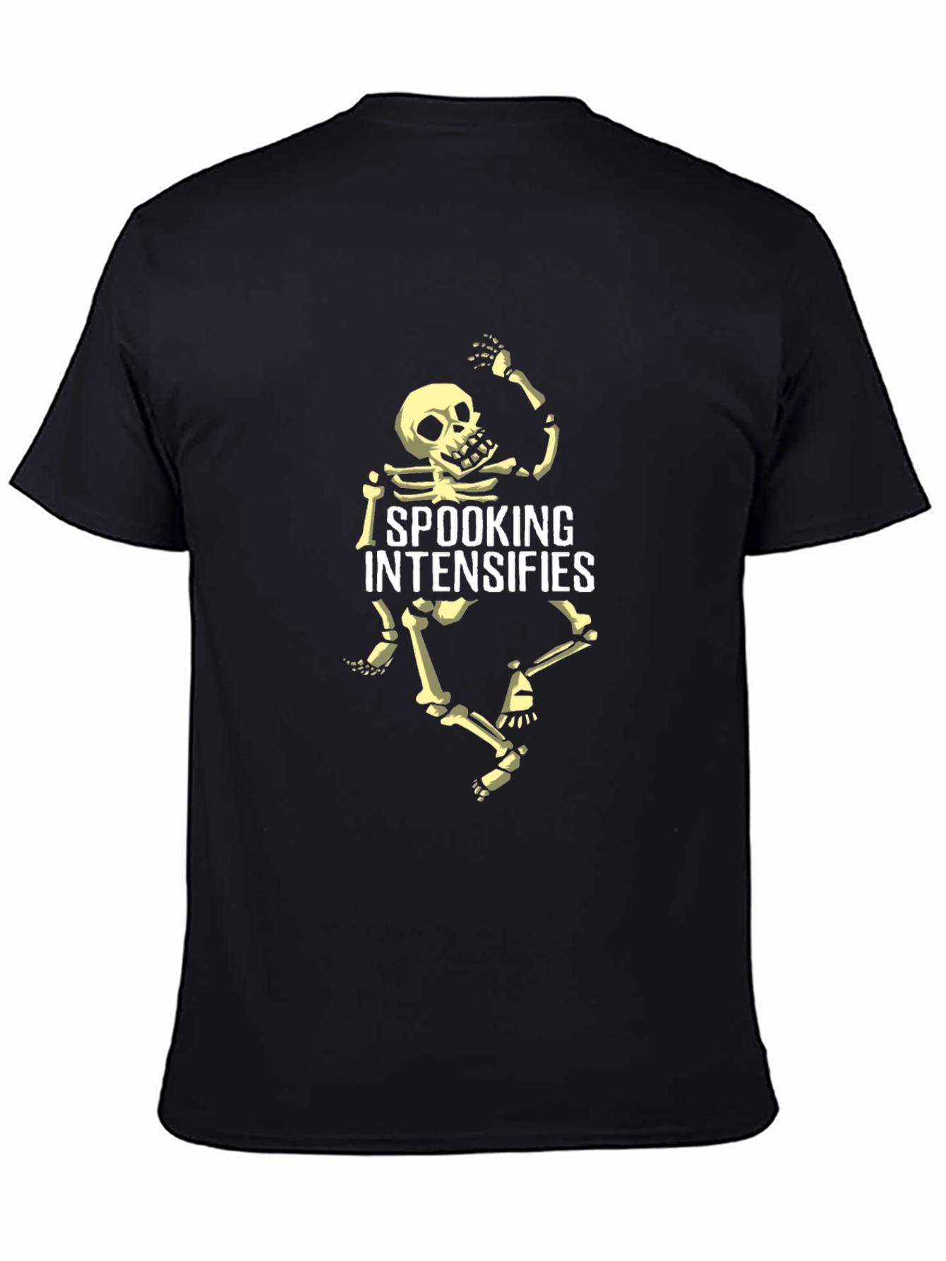 Spooking Intensifies Skeleton Graphic Tee