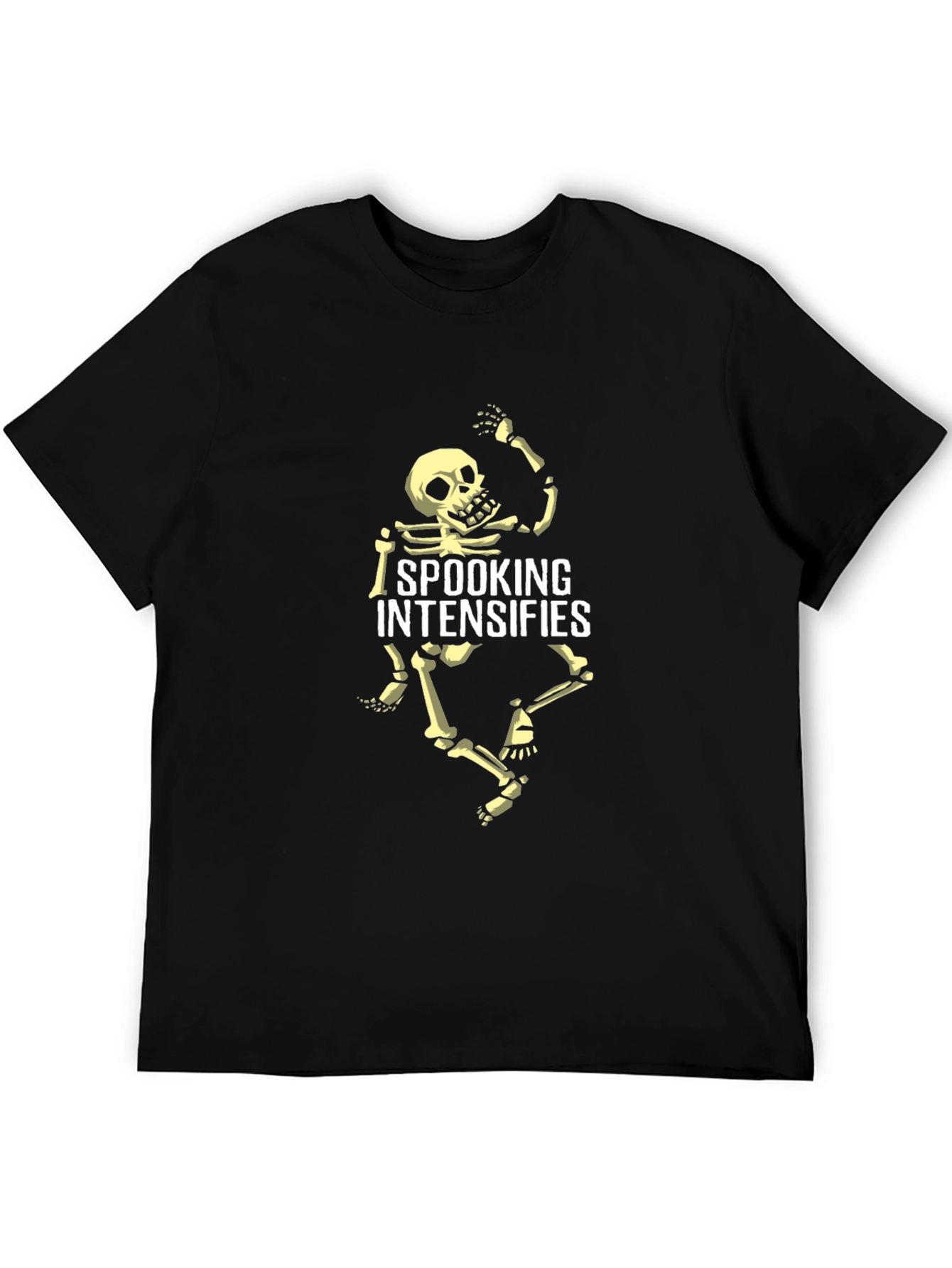 Spooking Intensifies Skeleton Graphic Tee
