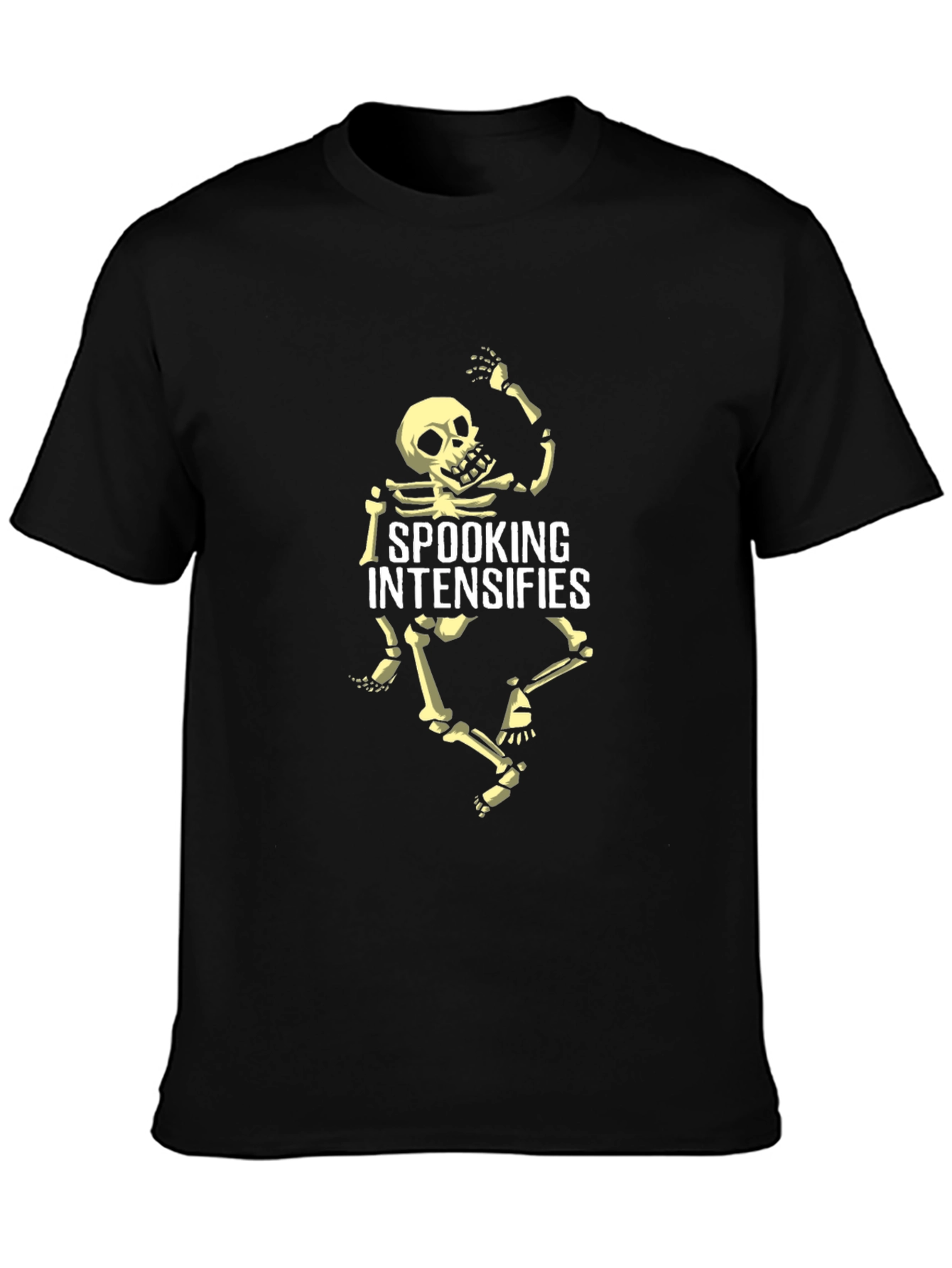 Spooking Intensifies Skeleton Graphic Tee