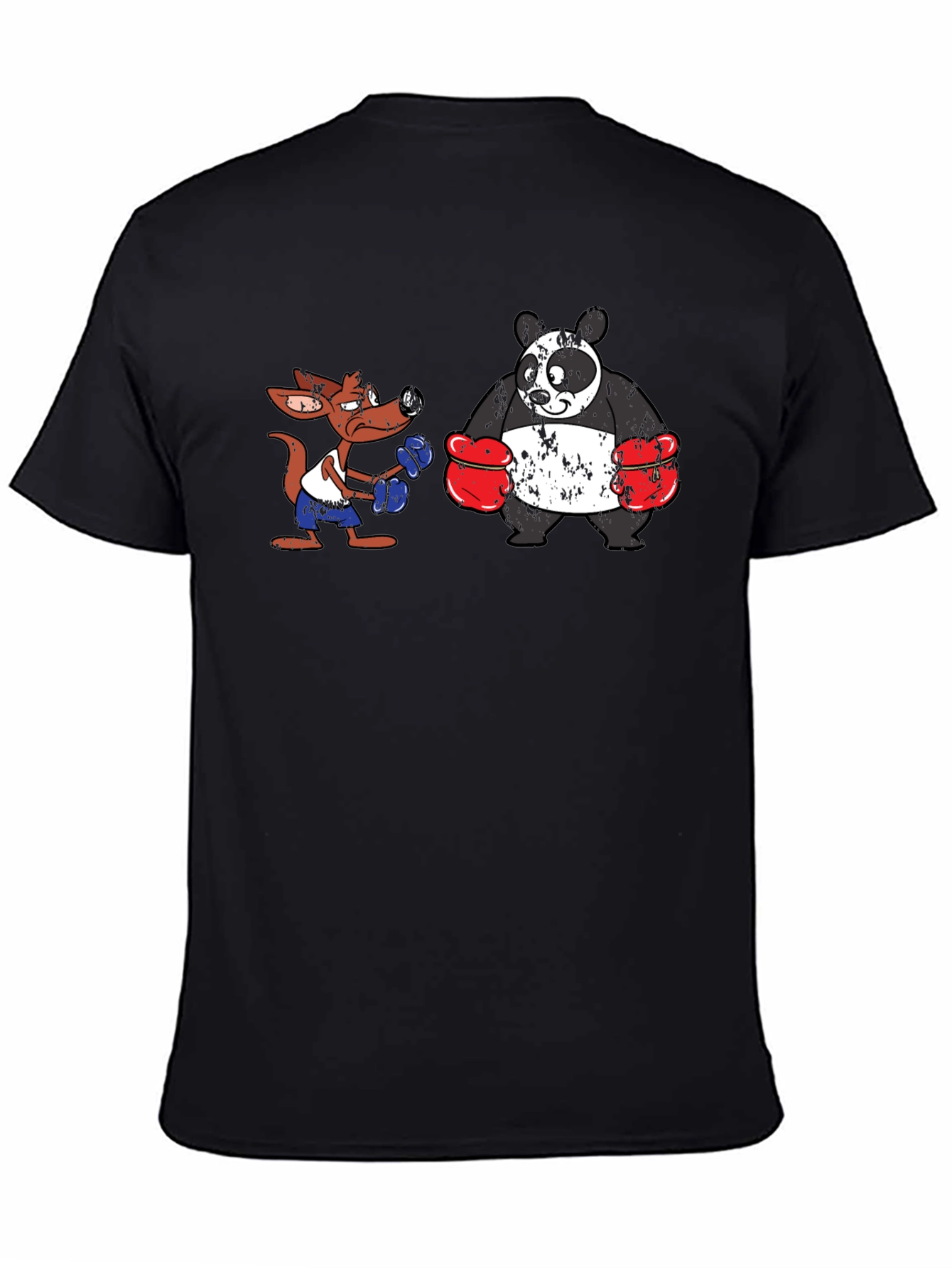 Cartoon Animal Boxing T-Shirt