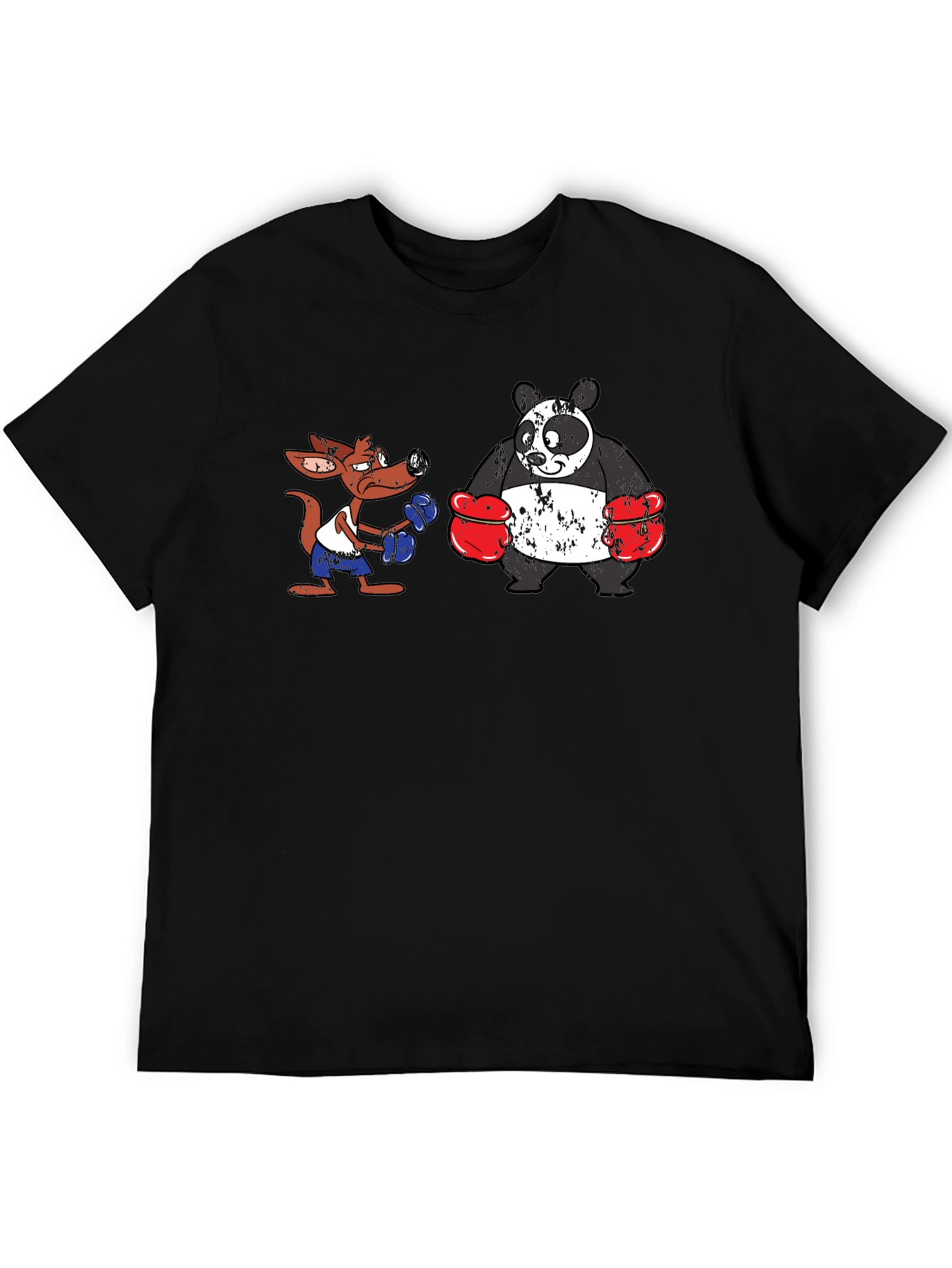Cartoon Animal Boxing T-Shirt