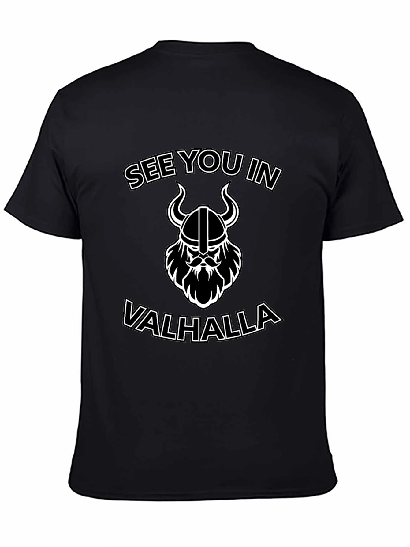 See You in Valhalla Viking Graphic T-Shirt