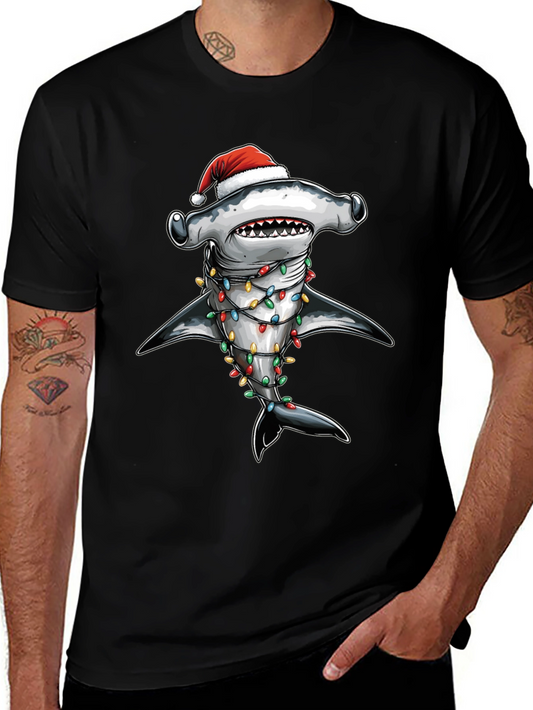 Christmas Hammerhead Shark T-Shirt