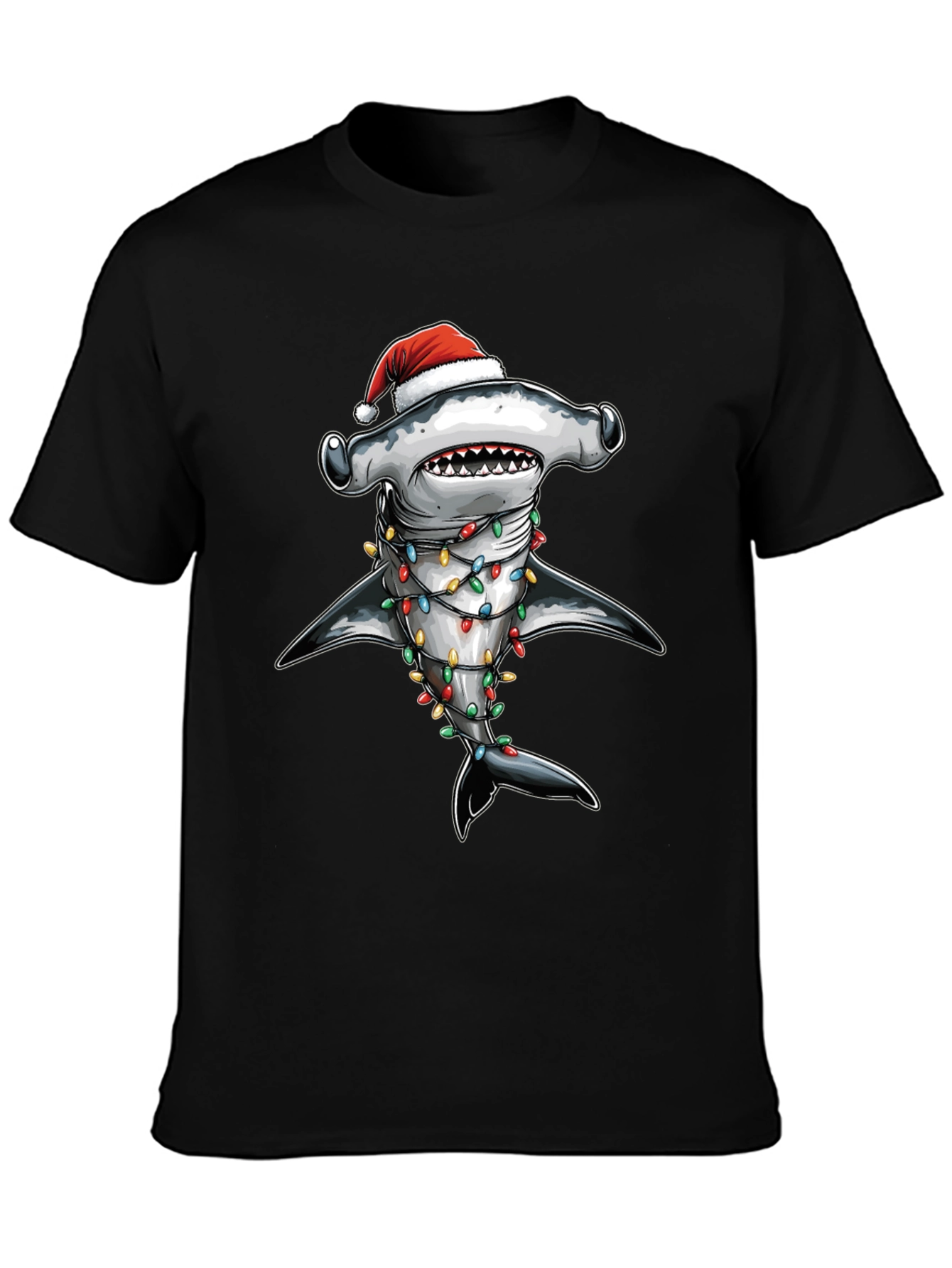 Christmas Hammerhead Shark T-Shirt