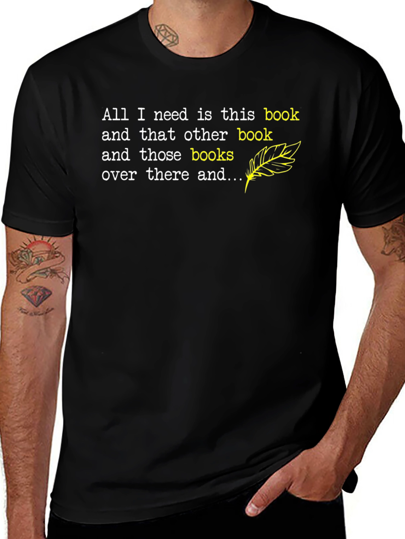 Book Lover T-Shirt - Read All Day