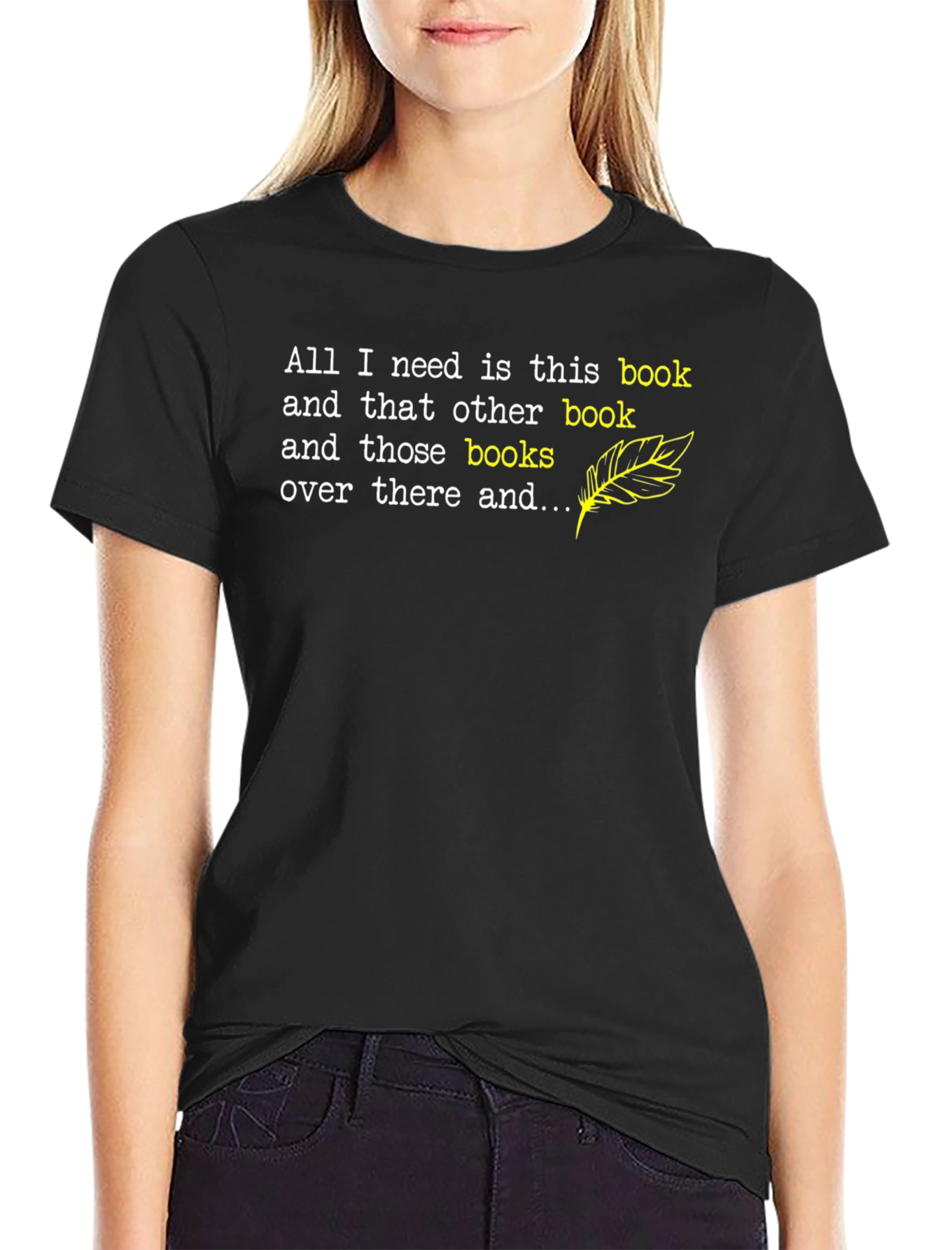 Book Lover T-Shirt - Read All Day