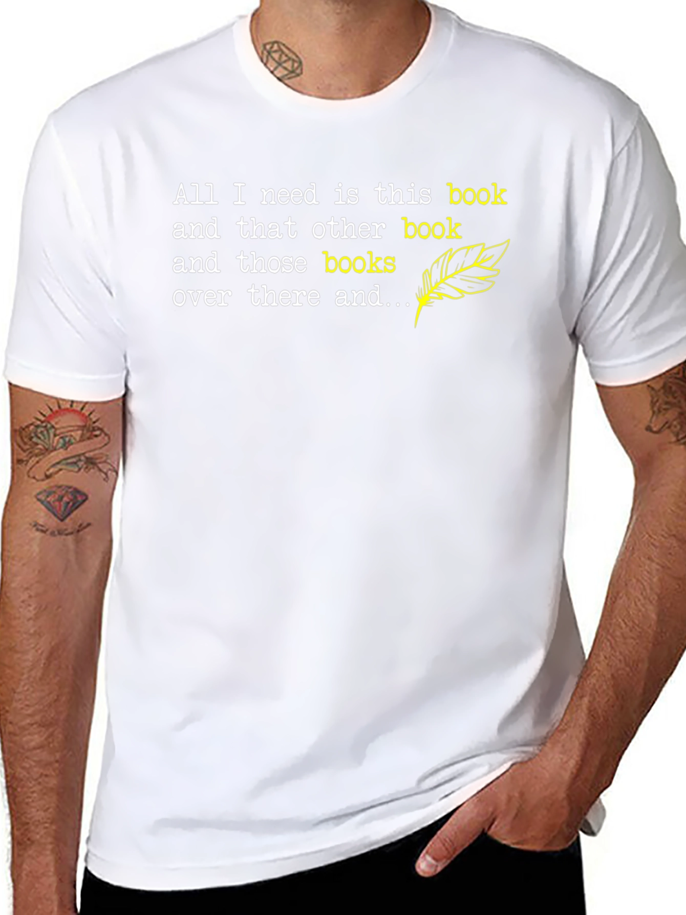 Book Lover T-Shirt - Read All Day