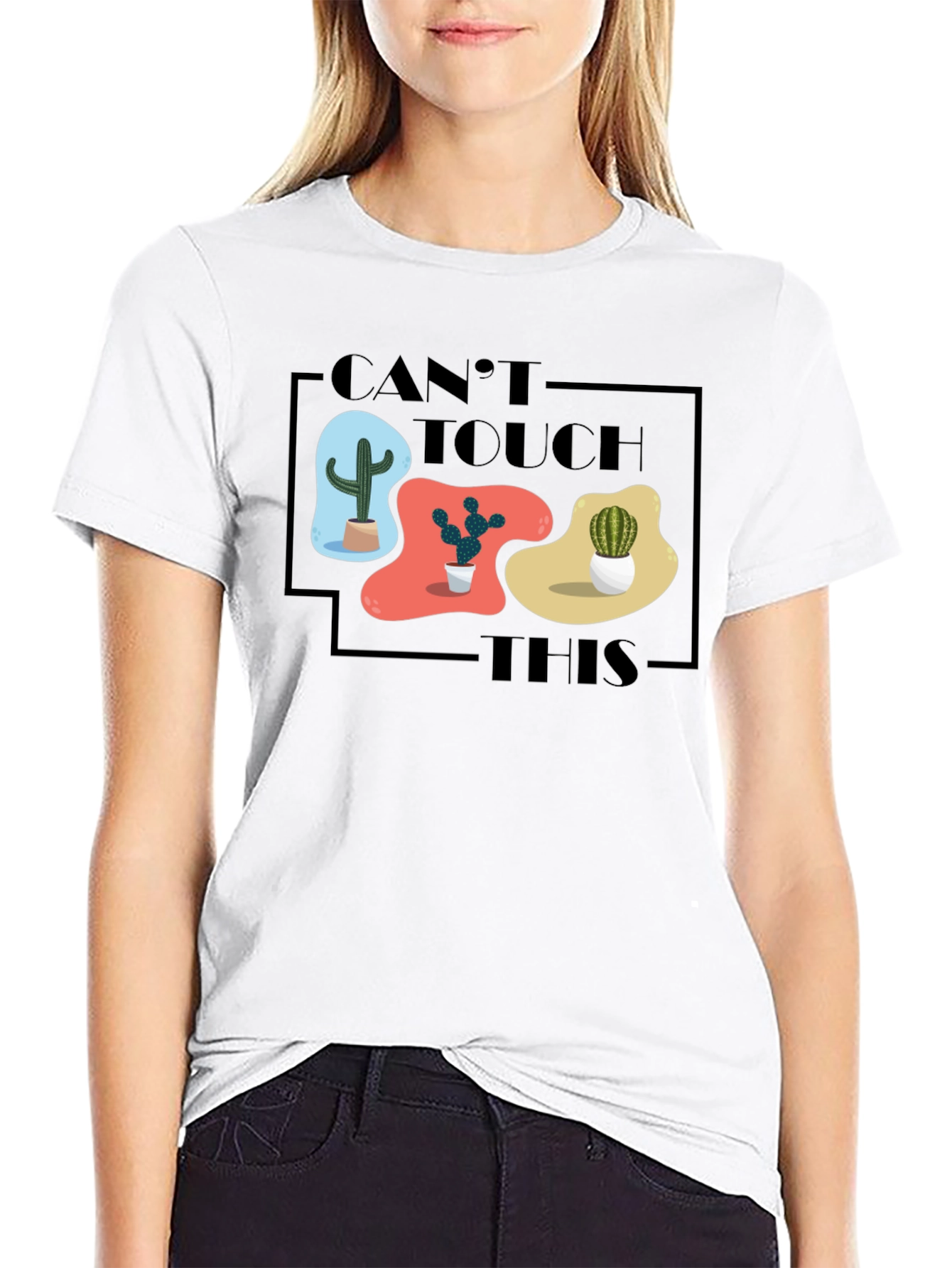 Cant Touch This Cactus Graphic Tee