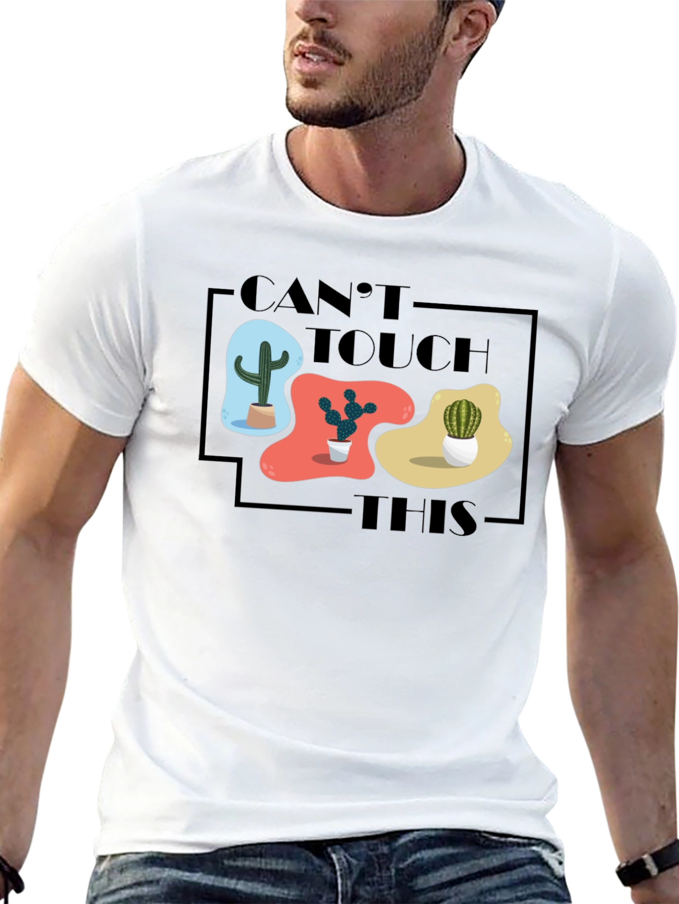 Cant Touch This Cactus Graphic Tee