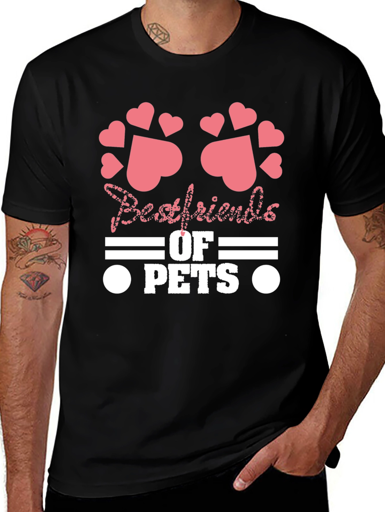 Bestfriends of Pets Graphic T-Shirt