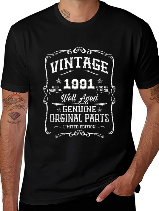 Vintage 1991 T-Shirt - Well Aged Genuine Original Parts