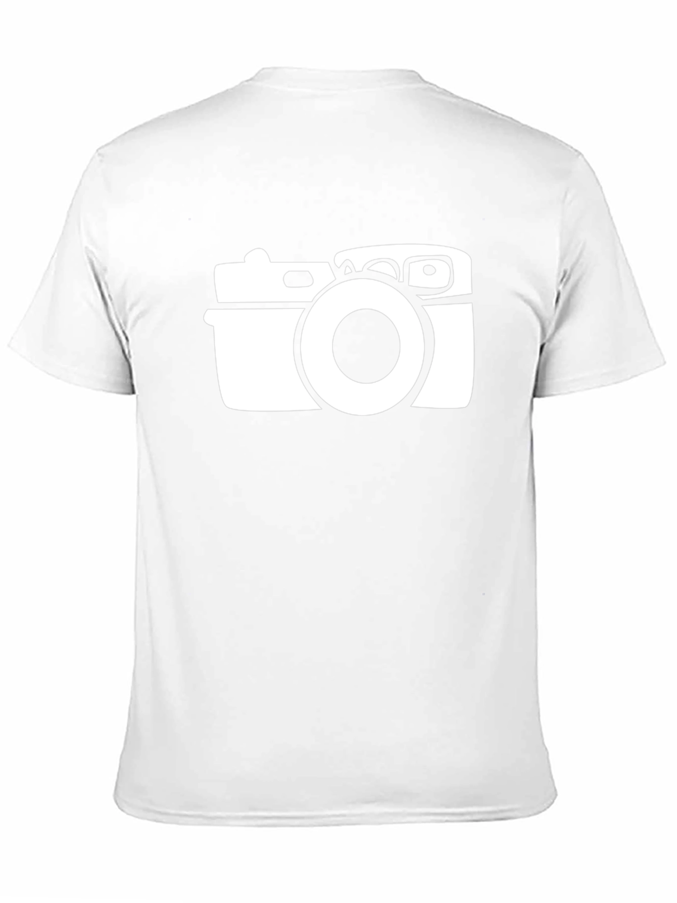 Camera Graphic Black T-Shirt - Photographer Style