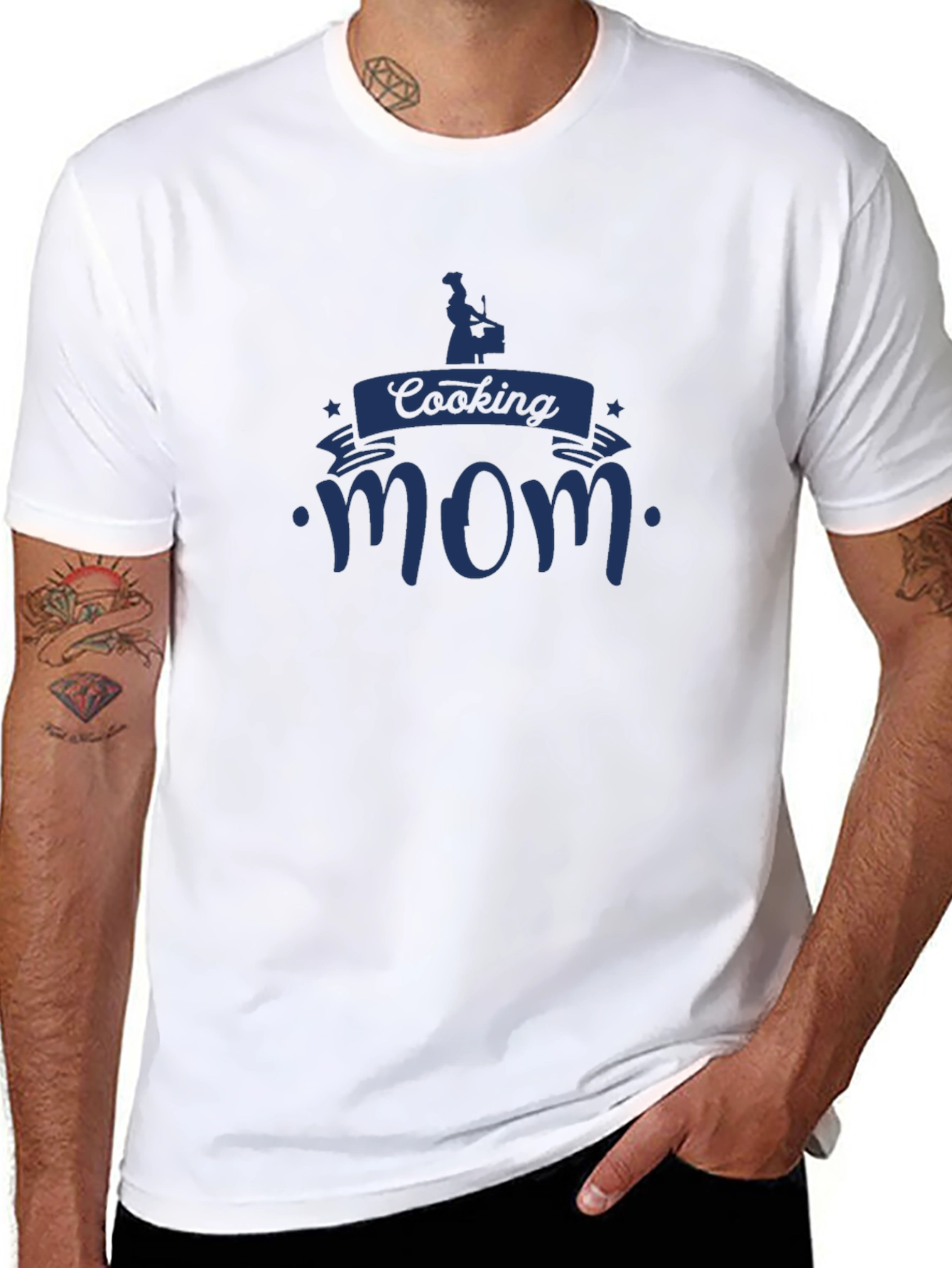 Cooking Mom Black T-Shirt