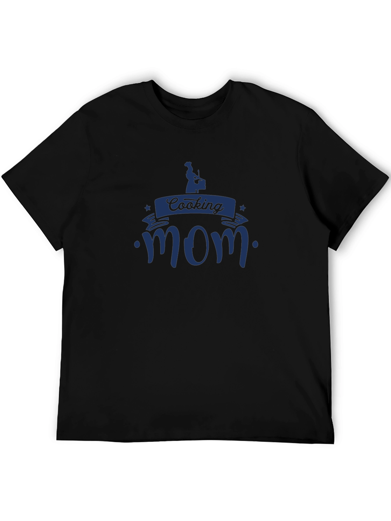 Cooking Mom Black T-Shirt