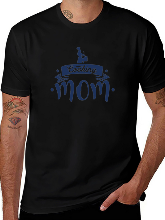 Cooking Mom Black T-Shirt