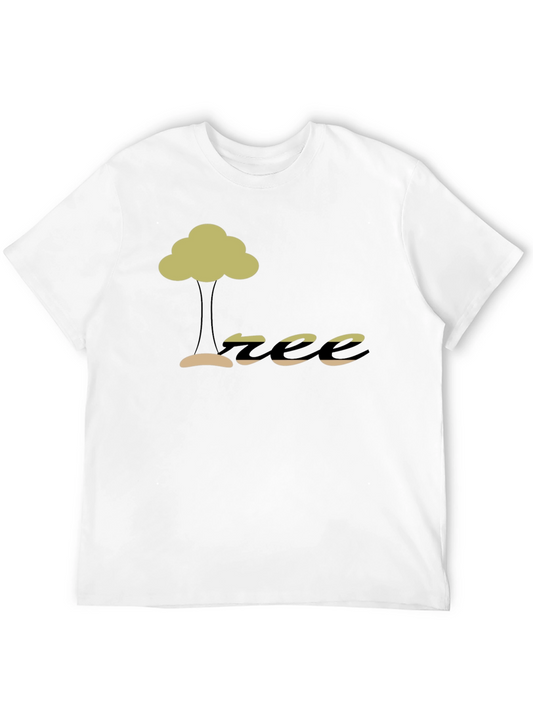 Tree Graphic Black T-Shirt