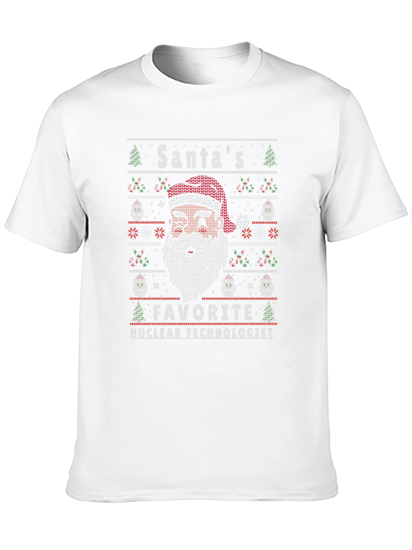 Santas Favorite Nuclear Technologist Christmas T-Shirt