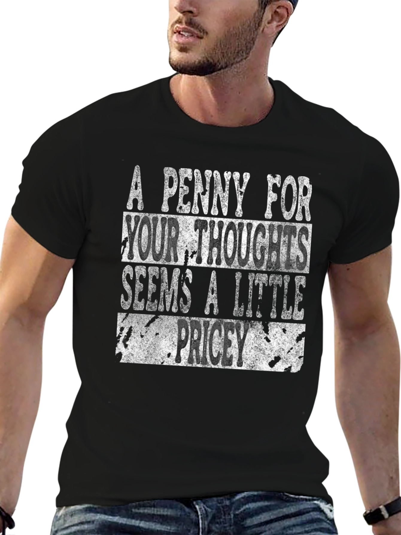 A Penny For Your Thoughts Graphic T-Shirt