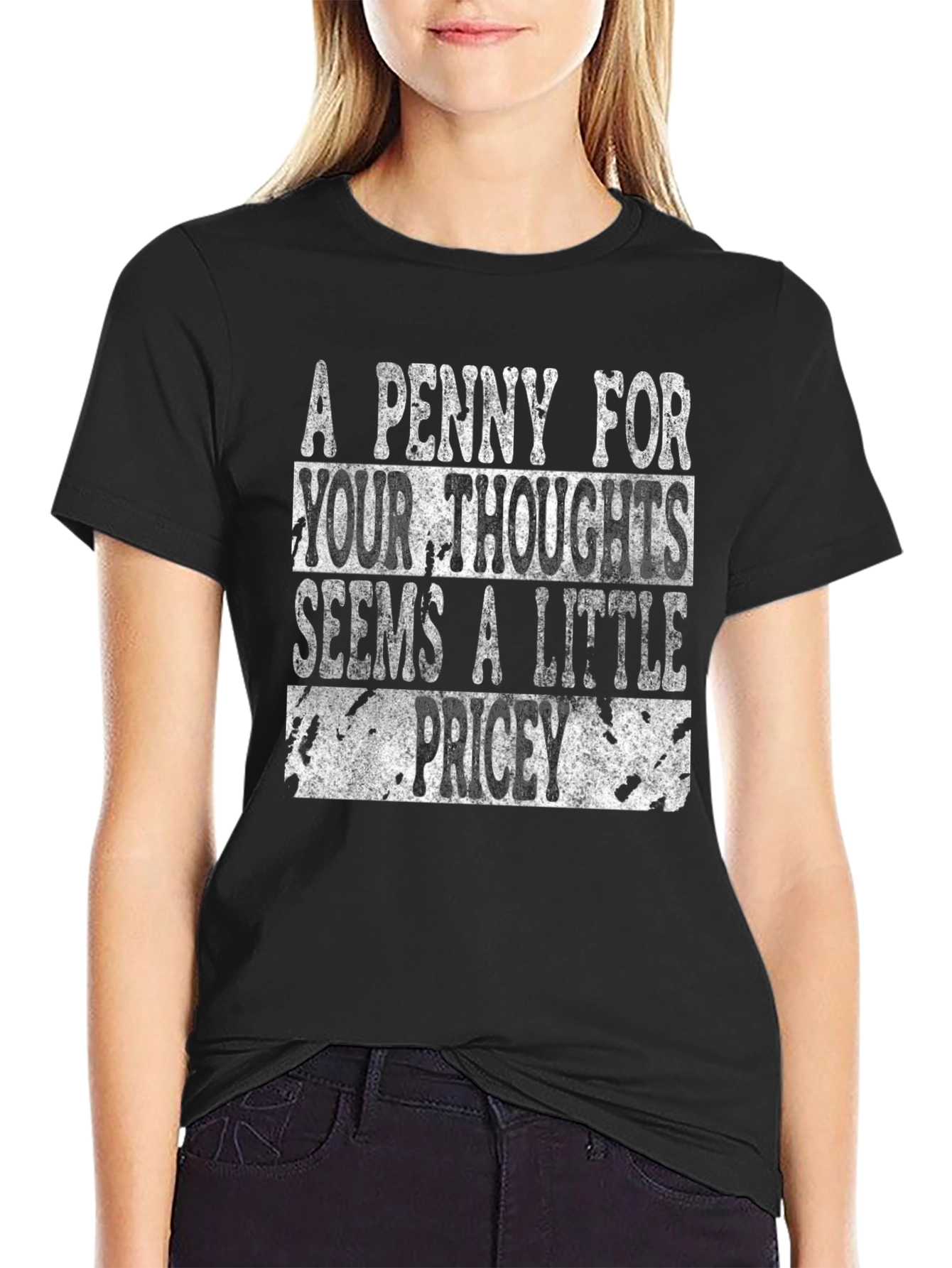 A Penny For Your Thoughts Graphic T-Shirt
